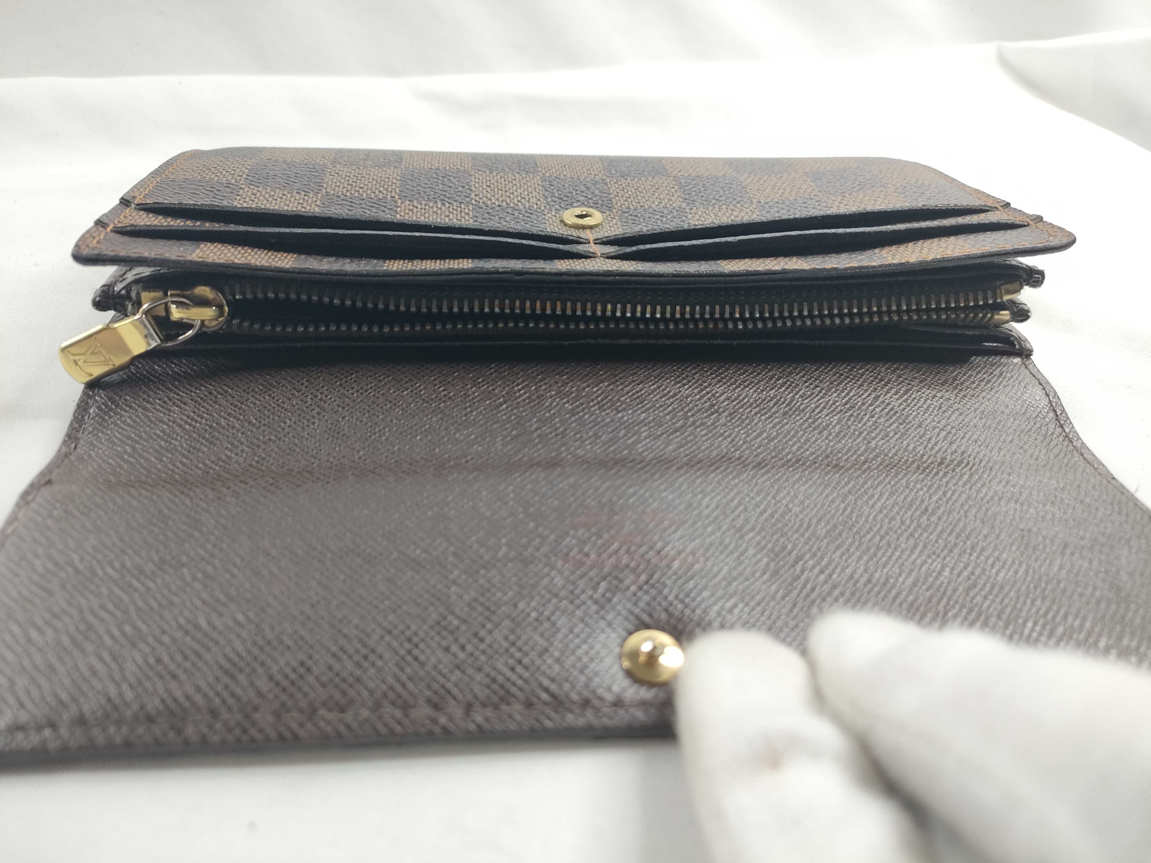 Damier LV Damier Portefeuille Sarah Long Wallet N61734 Wallet — view 10