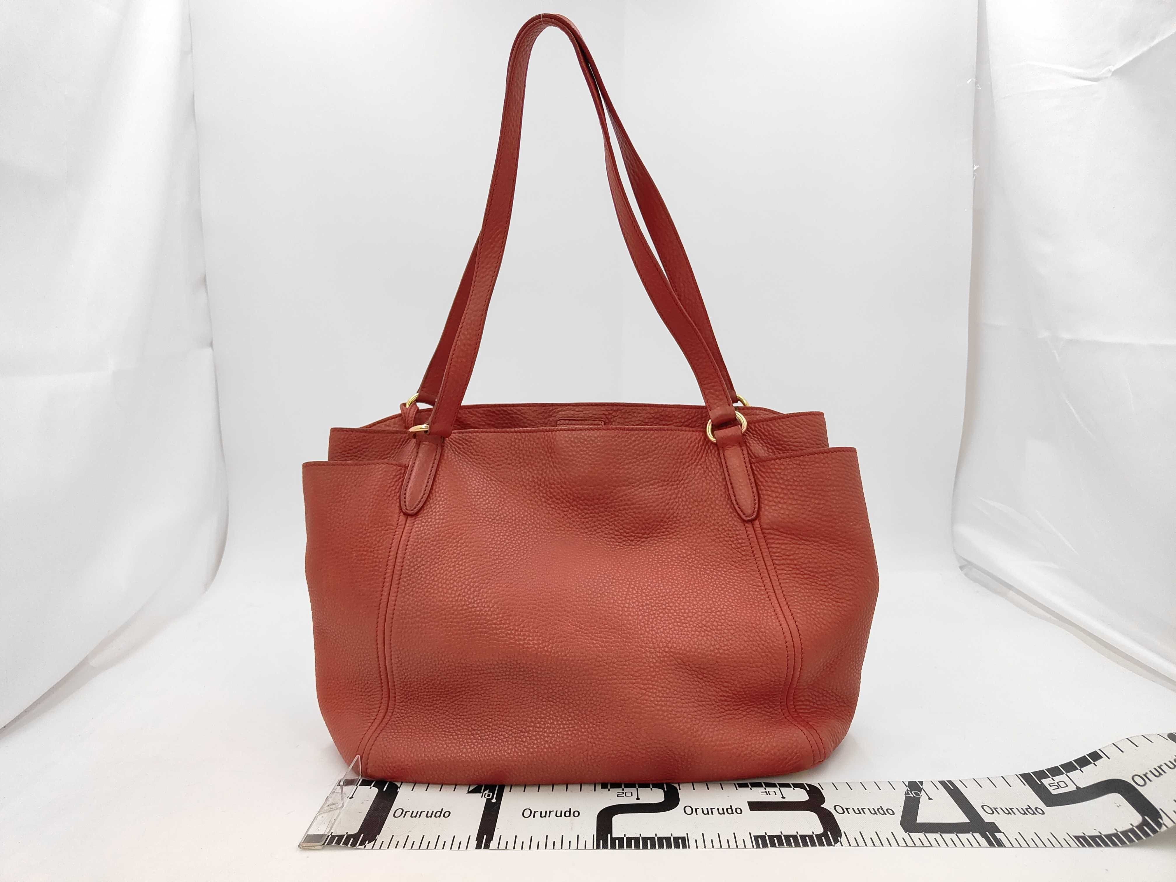 Leather Tote Bag with Side Pockets — view 2