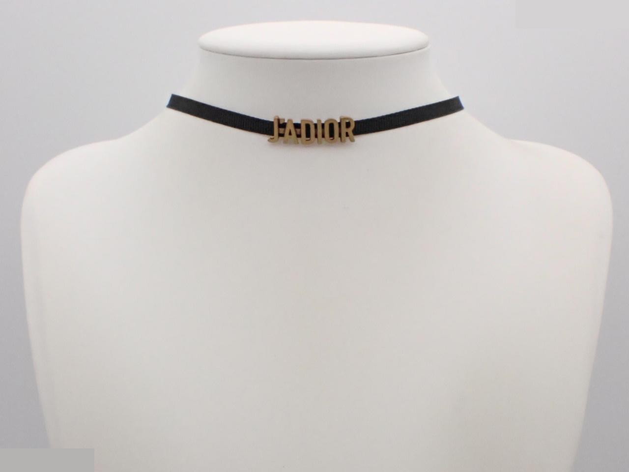 J'ADIOR choker, black, chain approximately 38cm — view 3