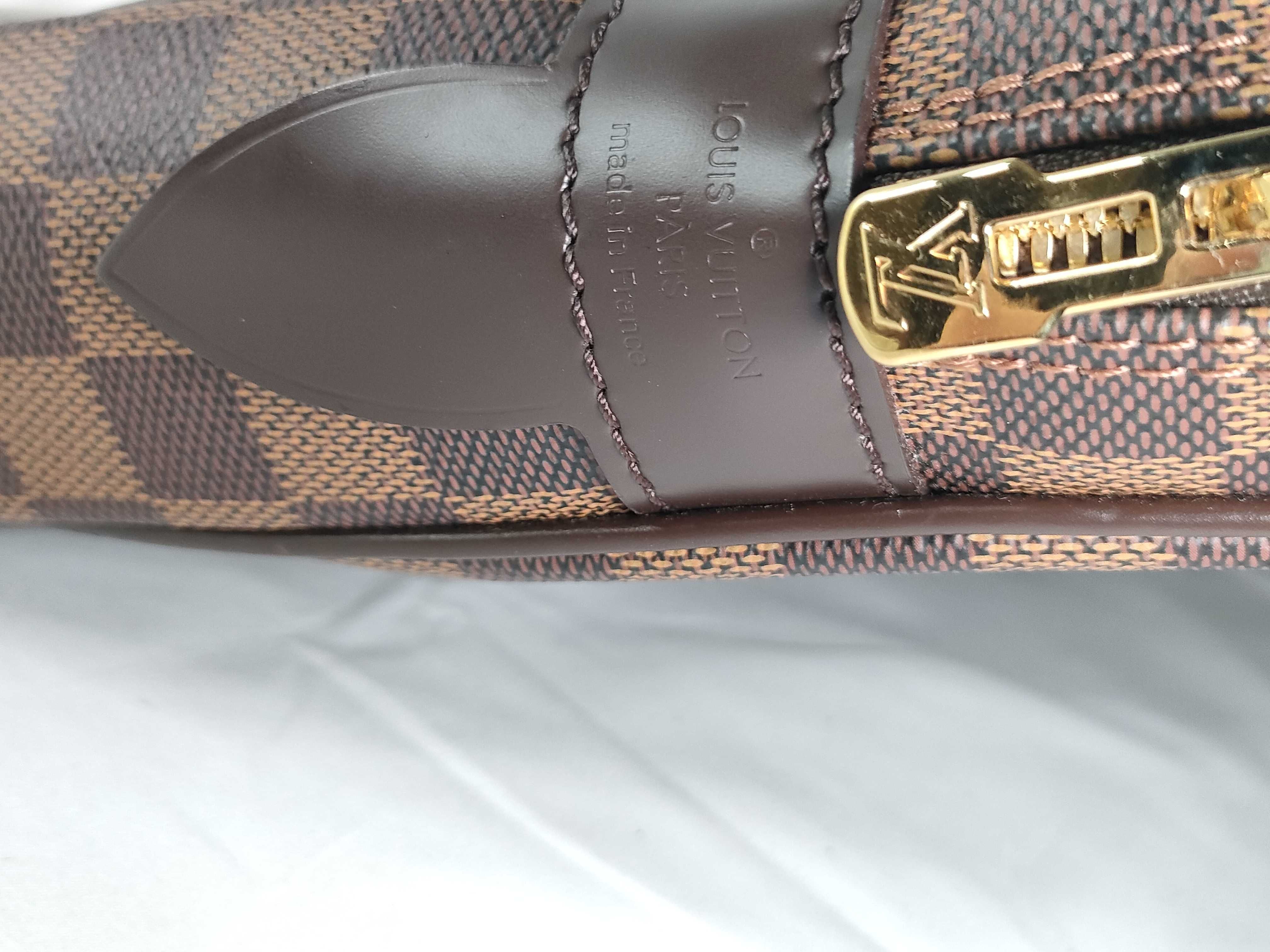Damier Vuitton Damier Port Document Voyage N41124 Brown RI4150 Business Bag — view 14