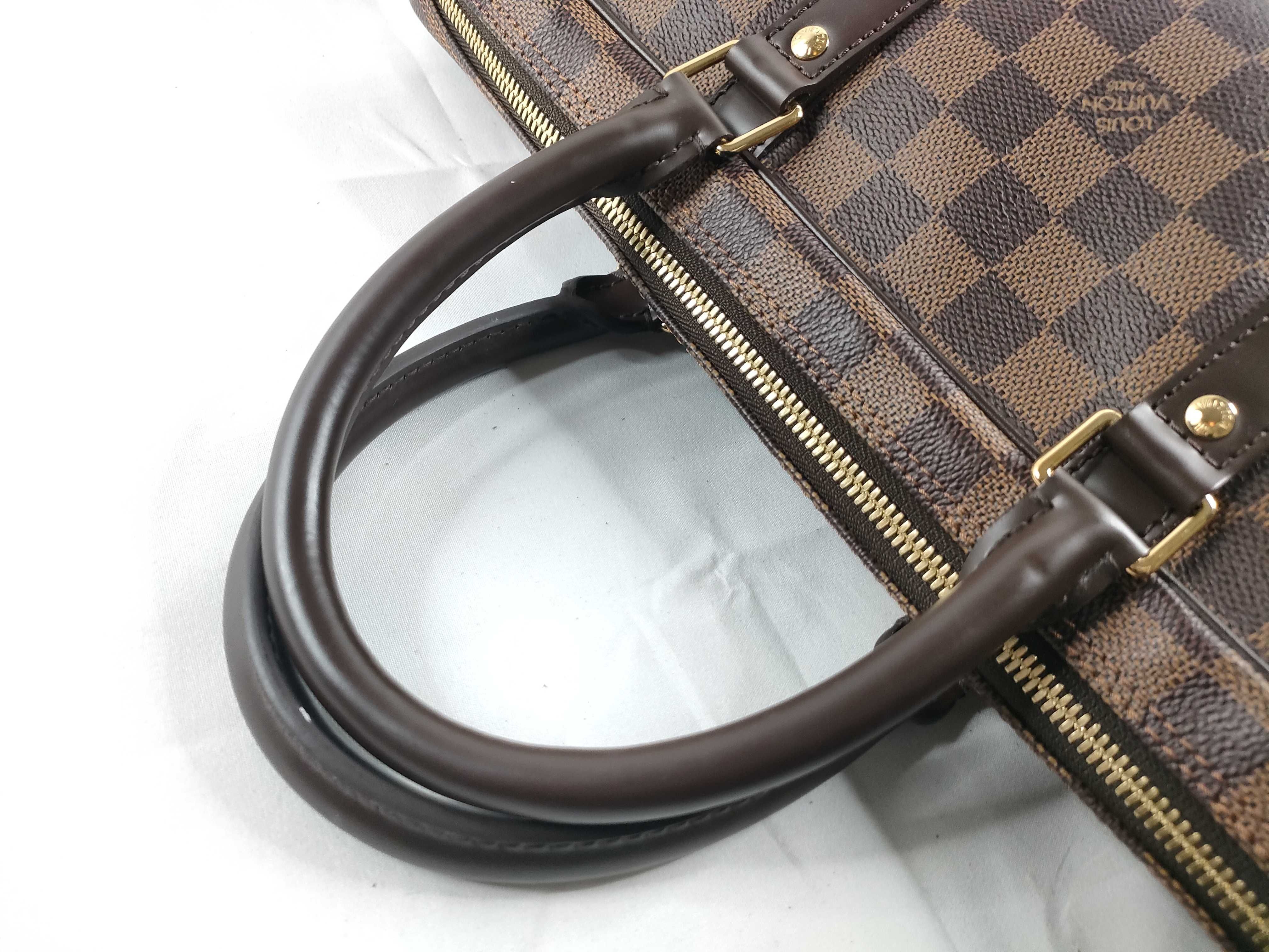 Damier Vuitton Damier Port Document Voyage N41124 Brown RI4150 Business Bag — view 6