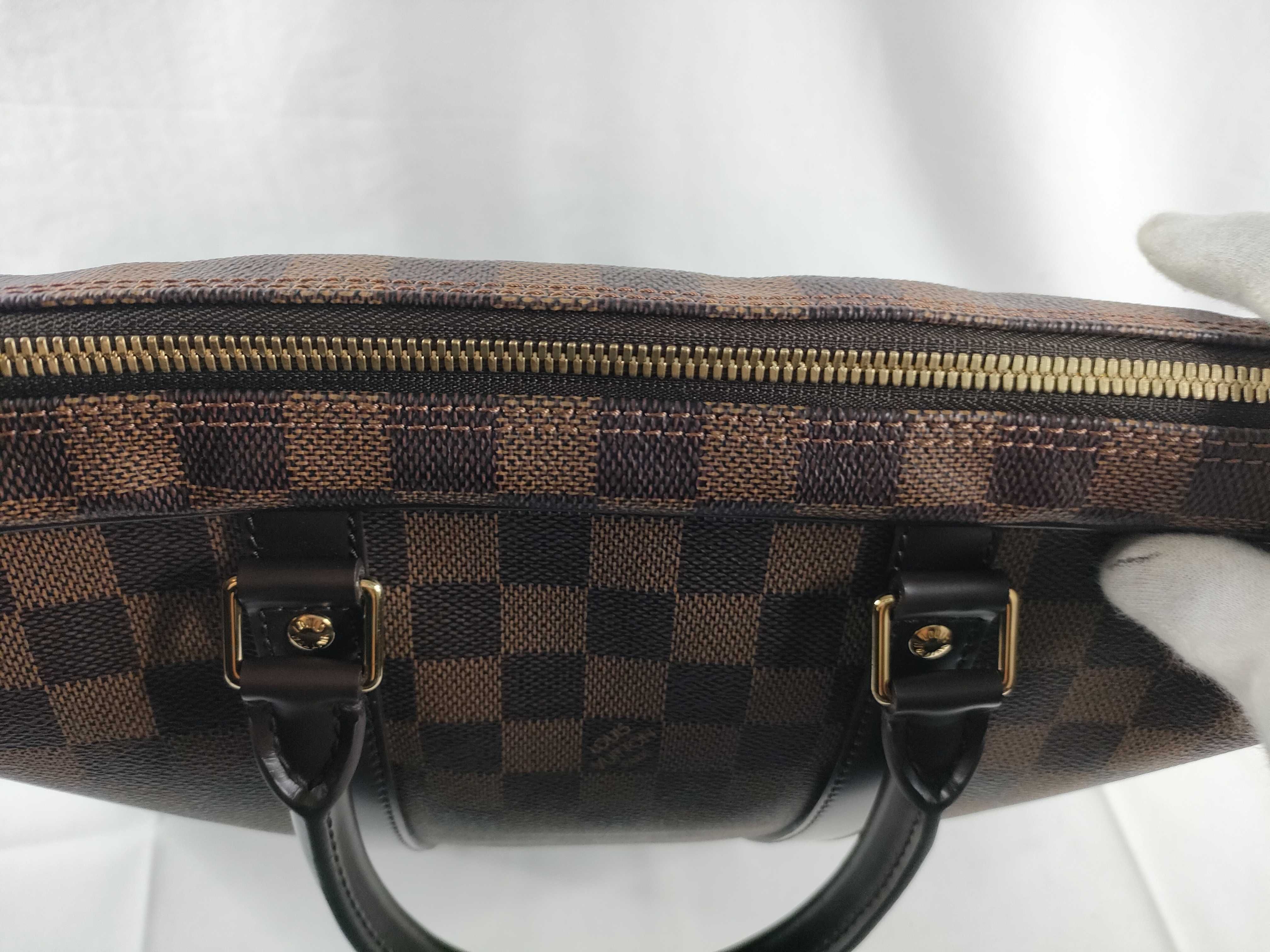 Damier Vuitton Damier Port Document Voyage N41124 Brown RI4150 Business Bag — view 9