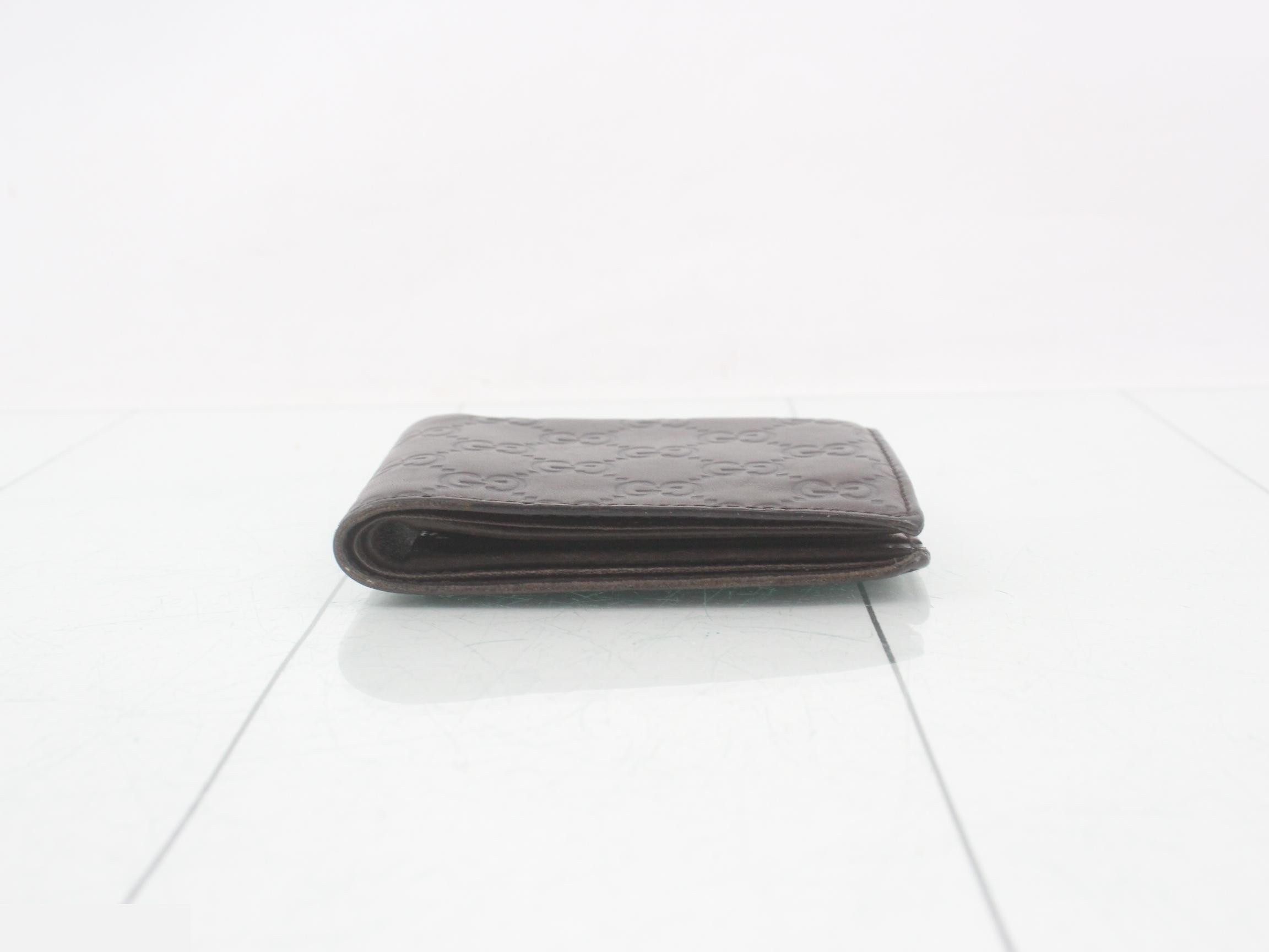 Bi-fold wallet, dark brown — view 3