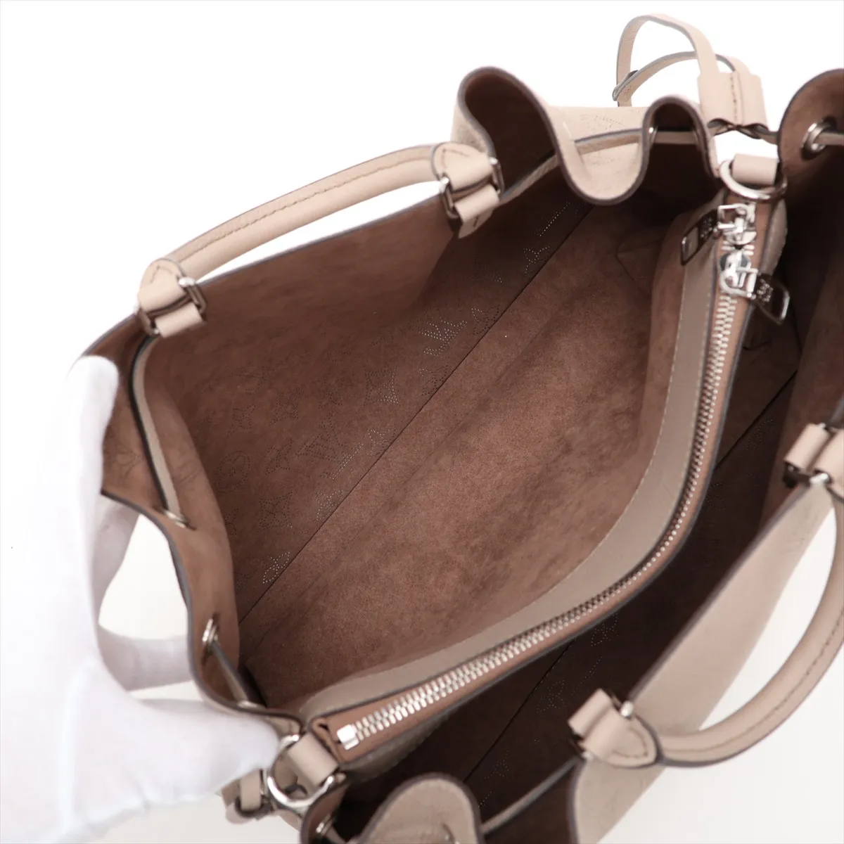 Mahina Bella Tote M59203 Beige (RFID detected) — view 8