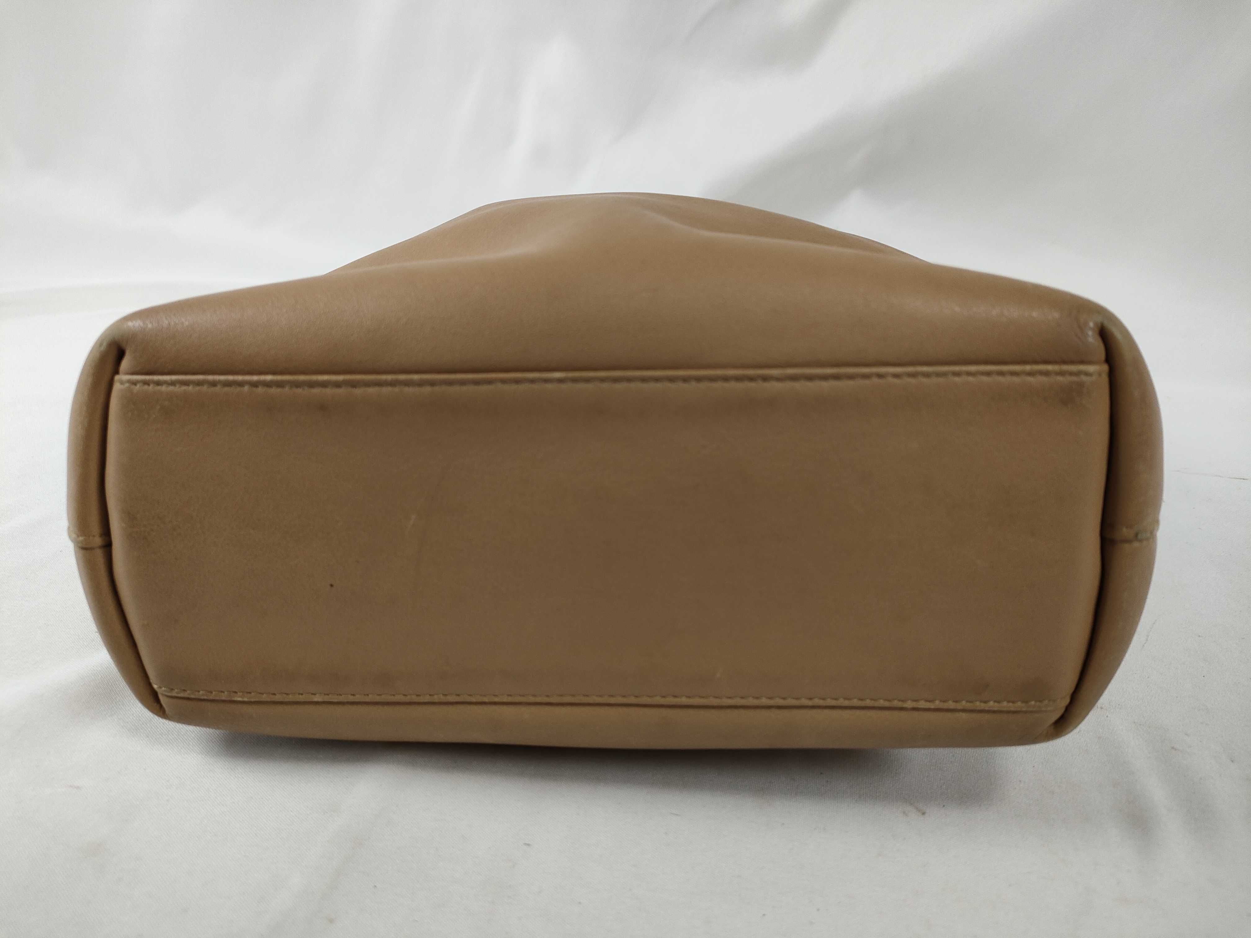 beaded handbag, beige leather handbag — view 7