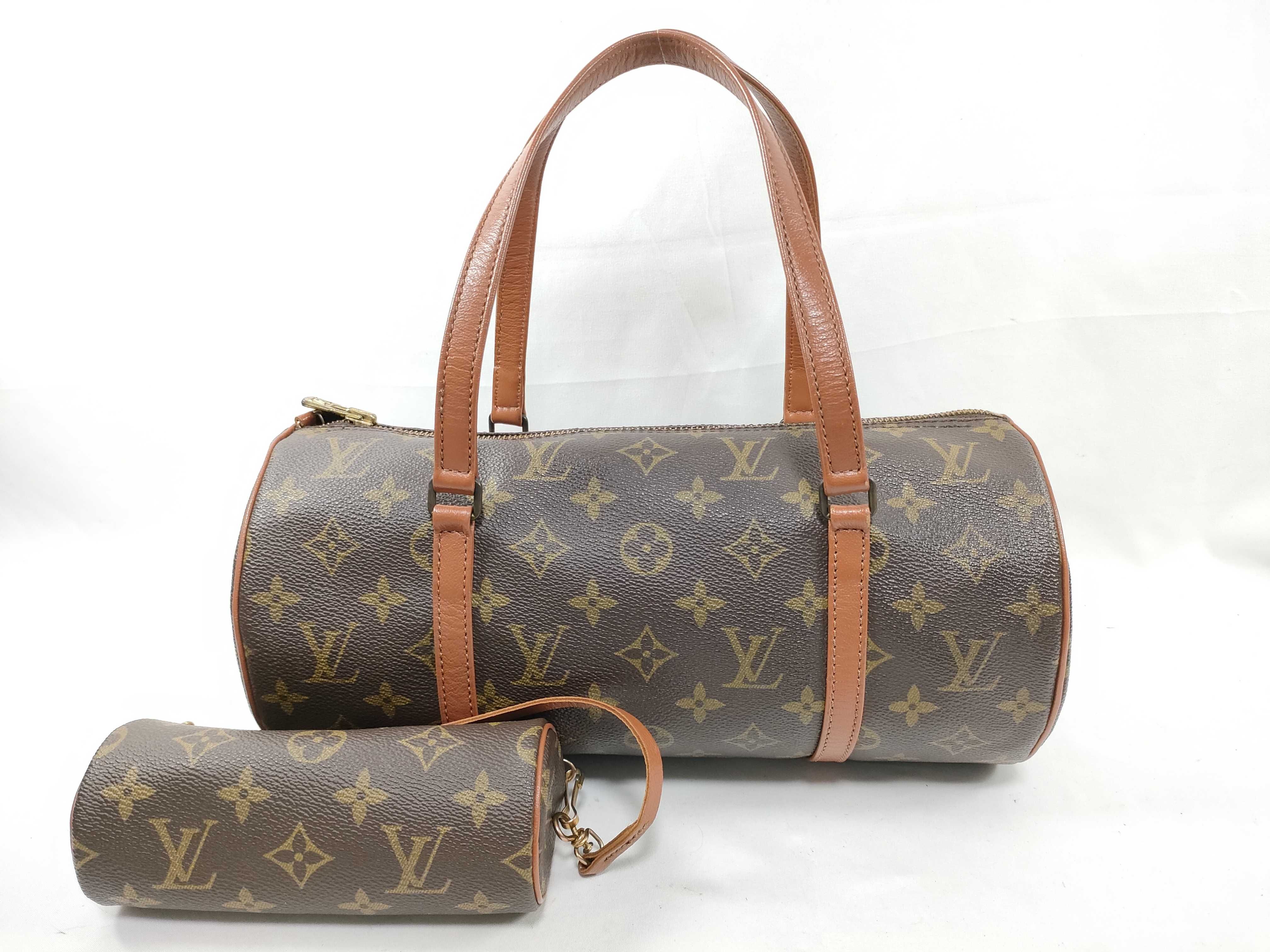 Monogram Papillon 30 M51365 862 Brown Handbag