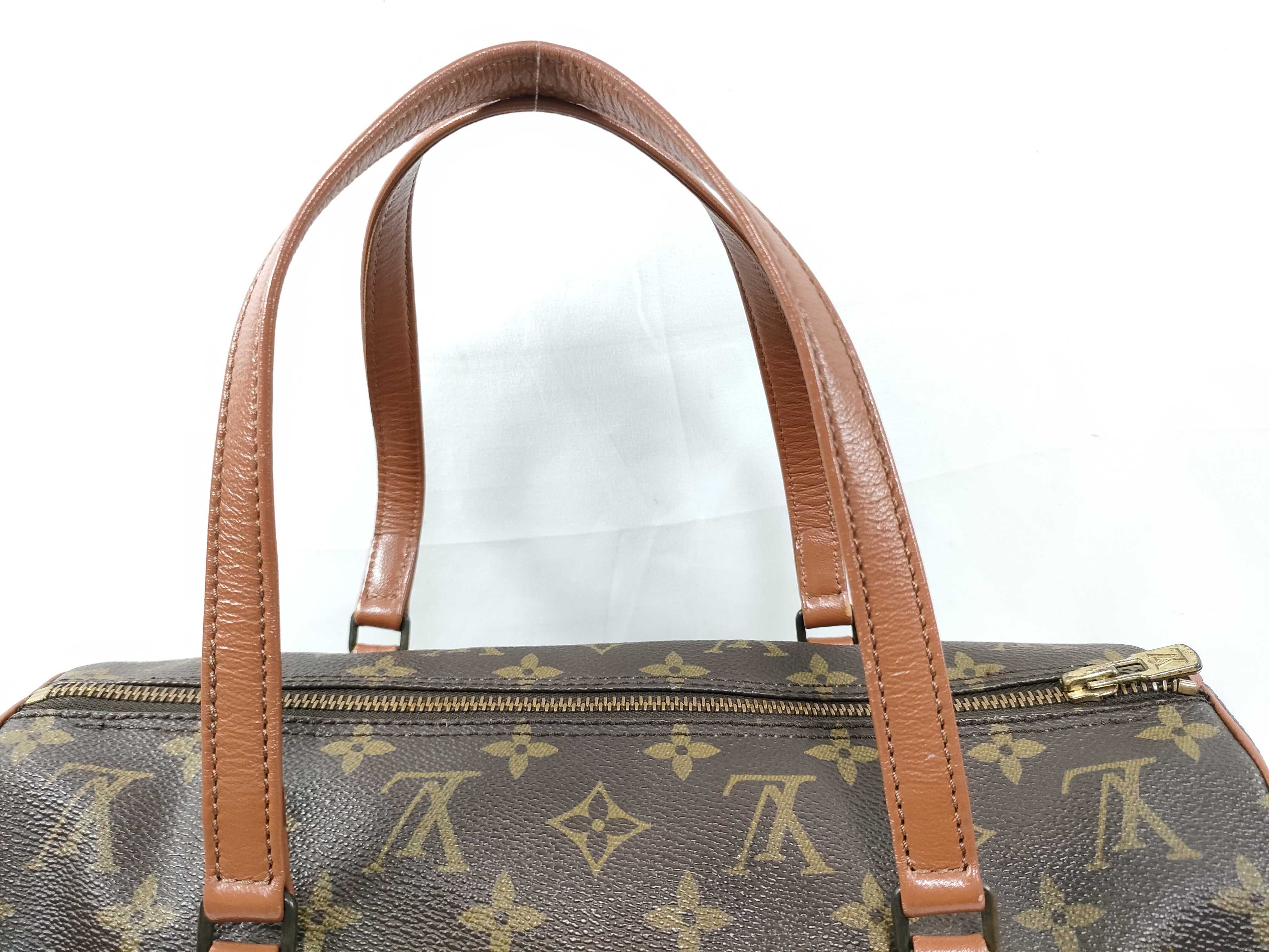Monogram Papillon 30 M51365 862 Brown Handbag — view 3