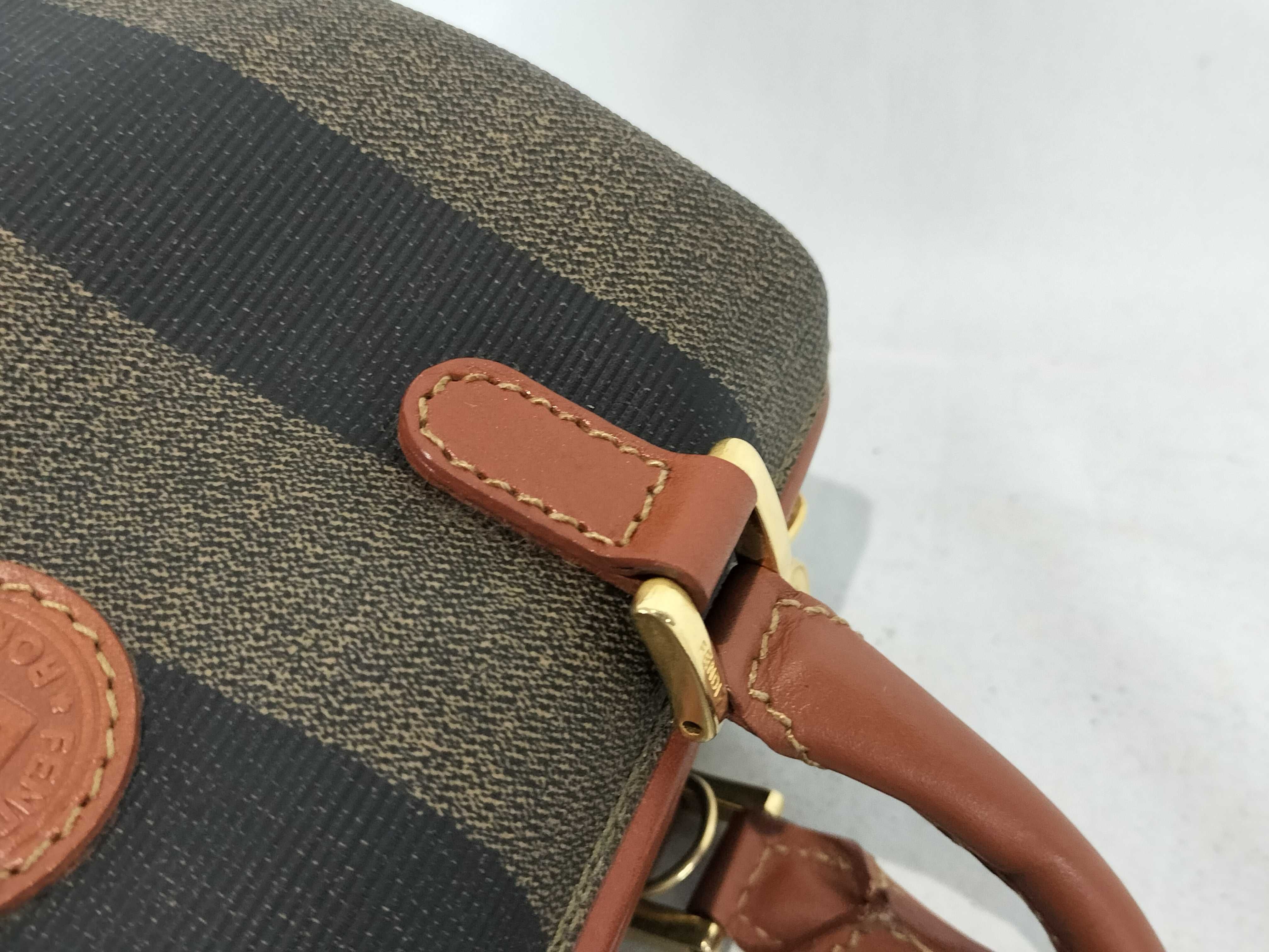 Pecan Pattern Mini Boston Bag Handbag — view 6