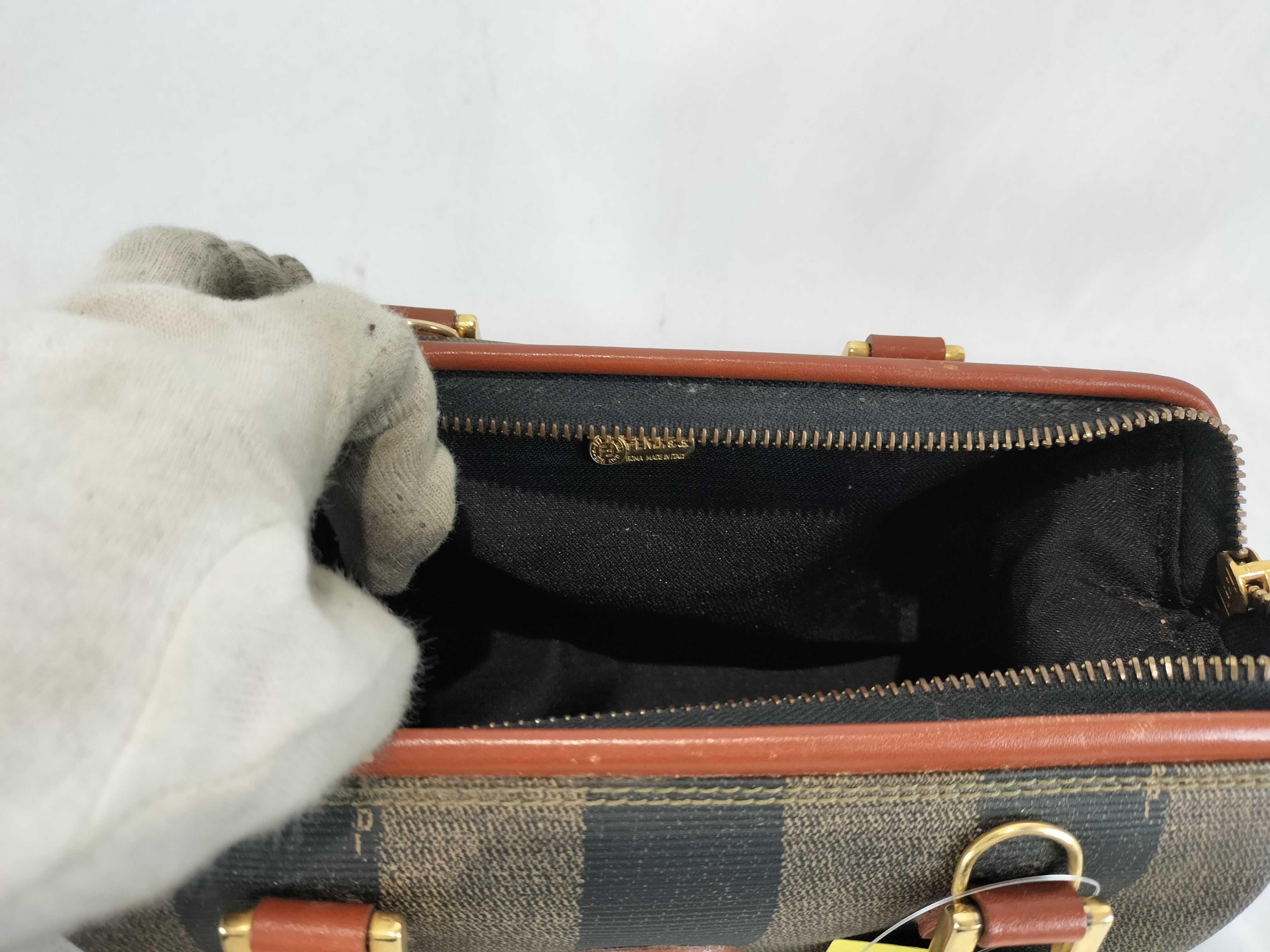 Pecan Pattern Mini Boston Bag Handbag — view 10