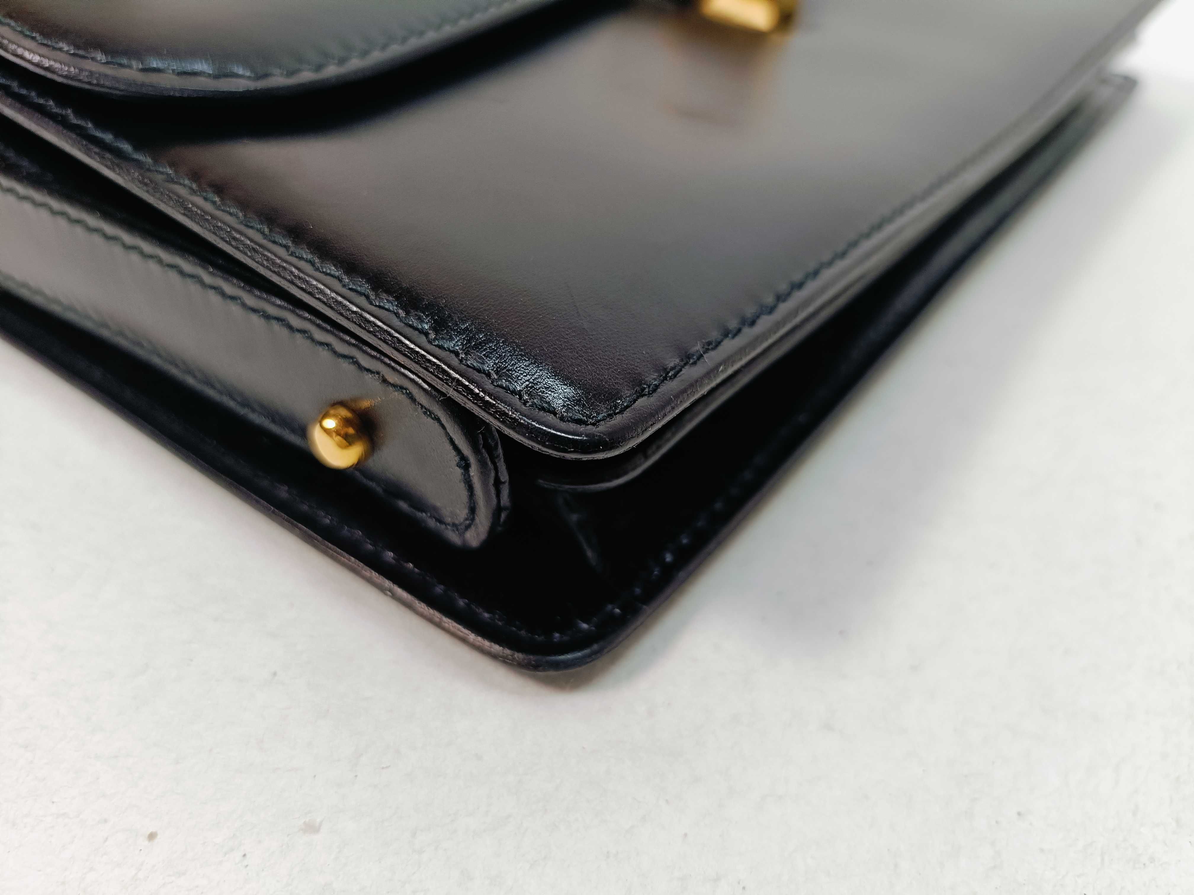 Box Calf Vintage Shoulder Bag — view 6