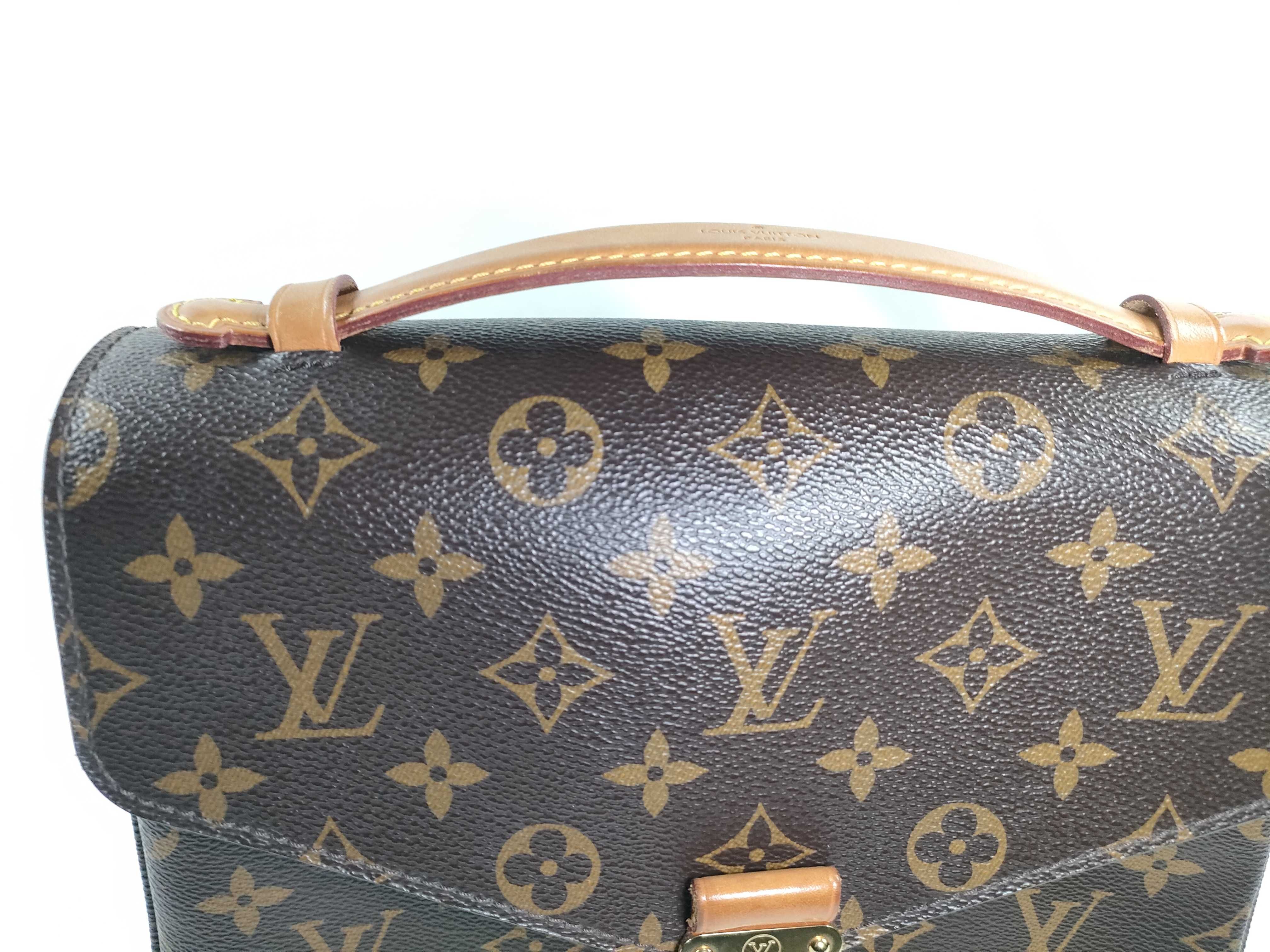 Monogram ID- Monogram Pochette Metis MM M44875 PL4106 Brown with strap #DR41 handbag — view 12