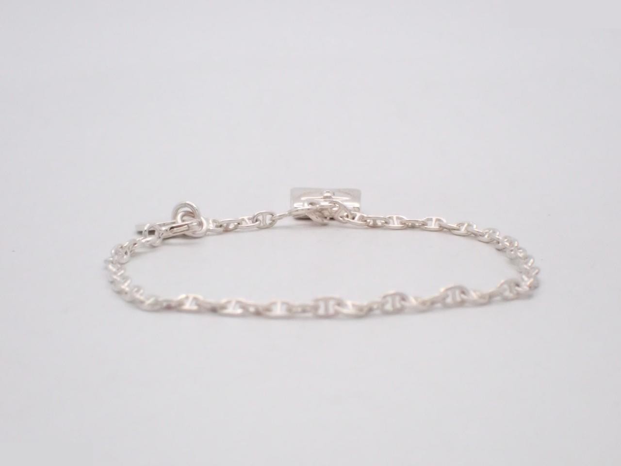 Kelly Chaine d'Ancre Bracelet, 925 Sterling Silver, 4.8g, Wrist Circumference Approx. 16cm — view 2