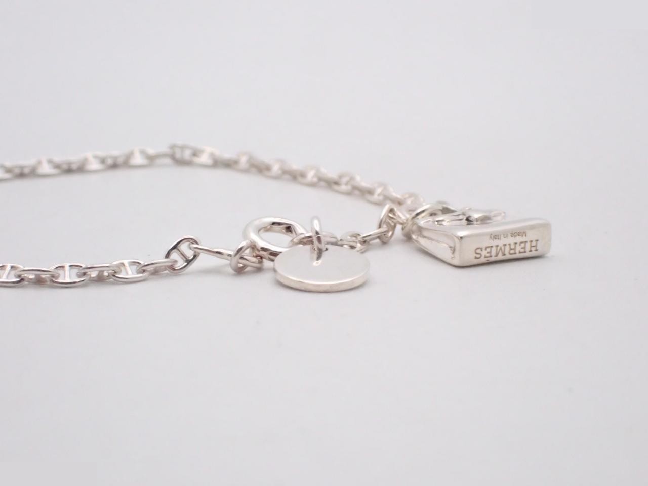 Kelly Chaine d'Ancre Bracelet, 925 Sterling Silver, 4.8g, Wrist Circumference Approx. 16cm — view 3