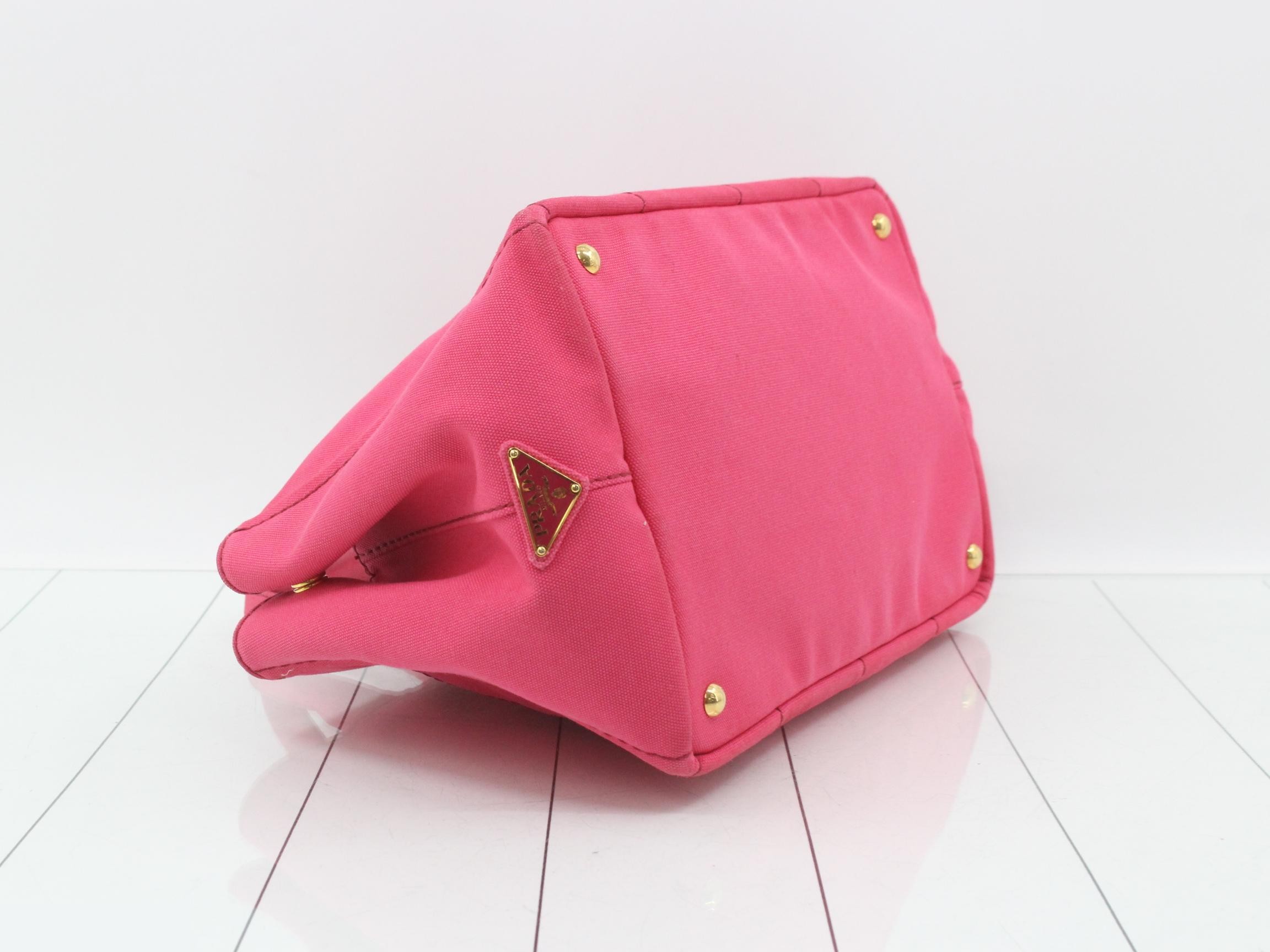 2-Way Shoulder Bag, Women's, Canapa, Large Size, Pink — view 5
