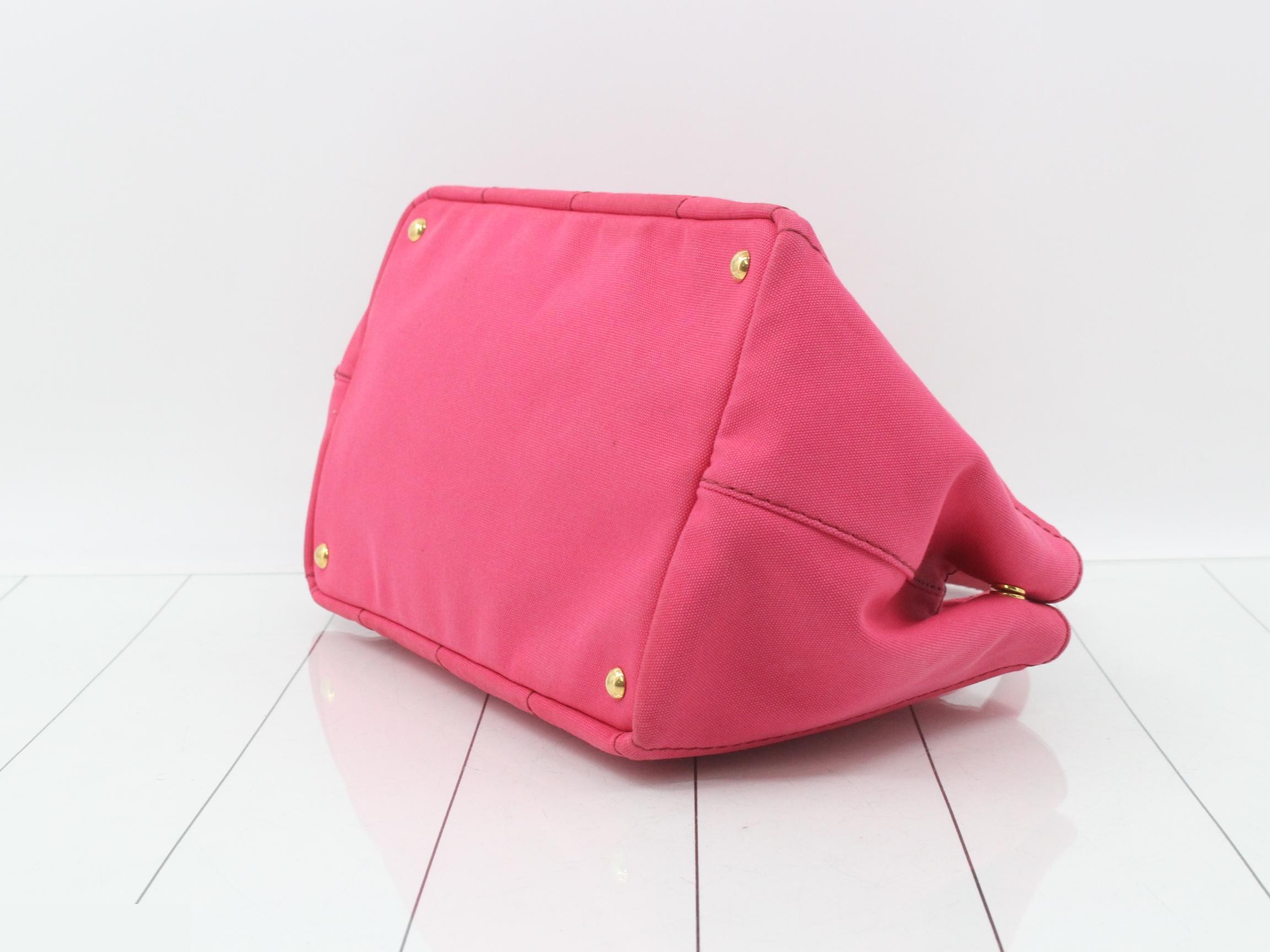2-Way Shoulder Bag, Women's, Canapa, Large Size, Pink — view 6