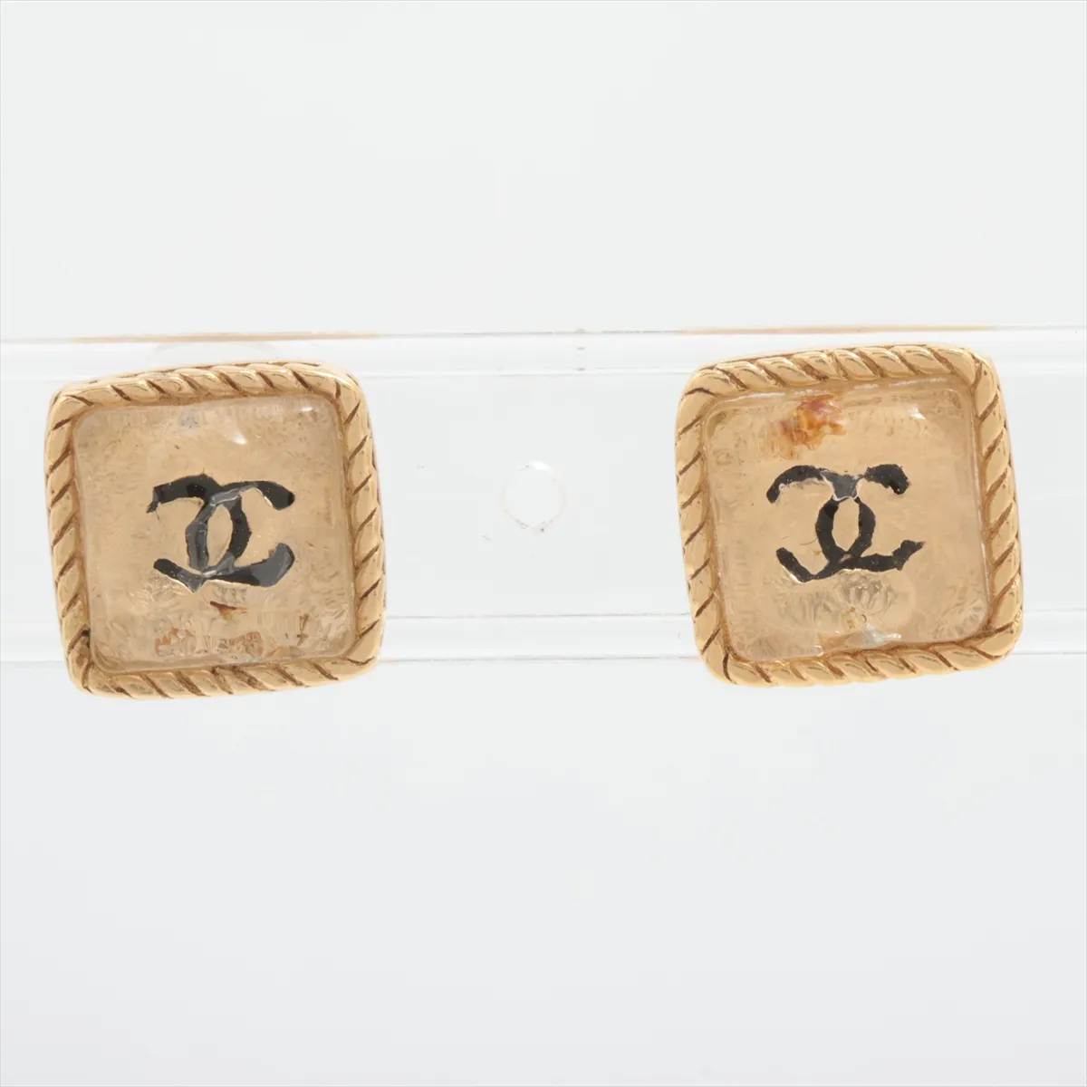 Coco Mark 00C Earrings (Pair) GP Gold -