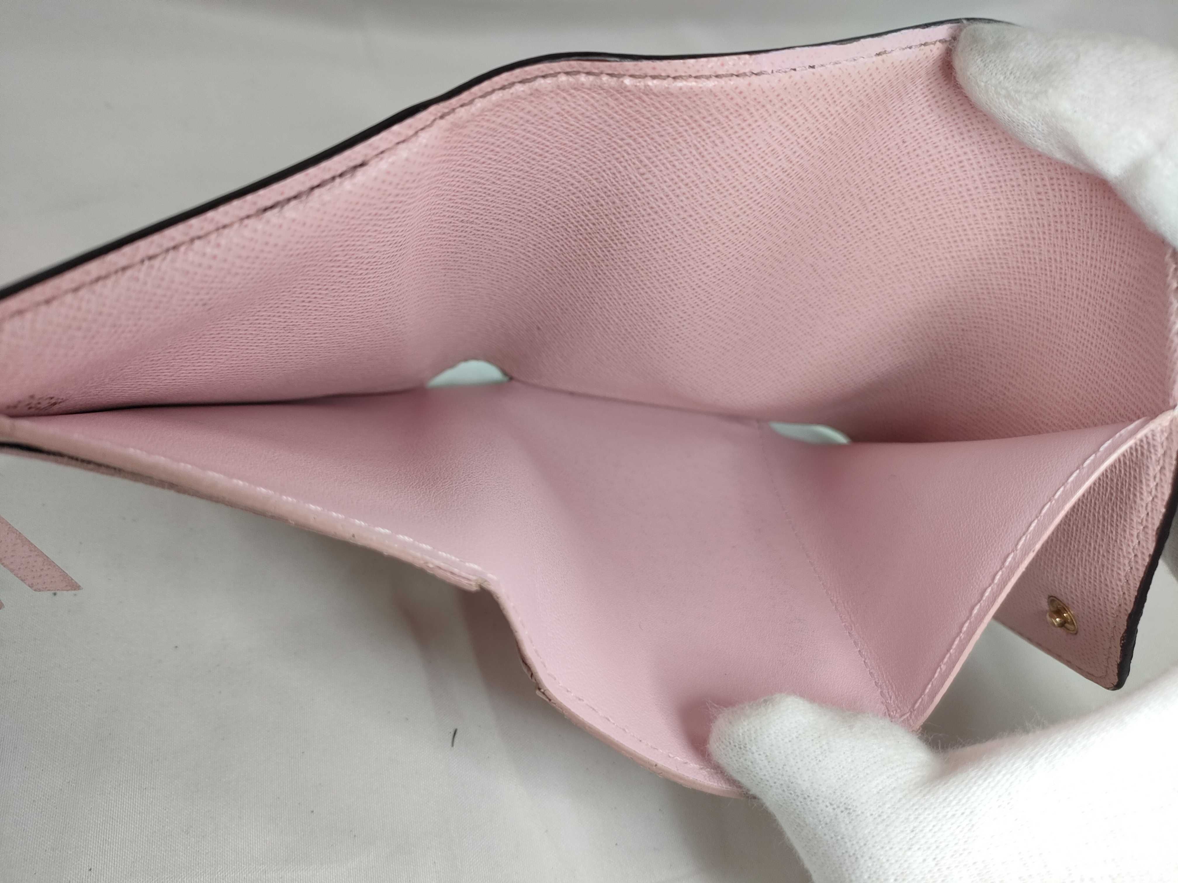 Monogram Louis Vuitton Victorine Rose Ballerine Wallet — view 11
