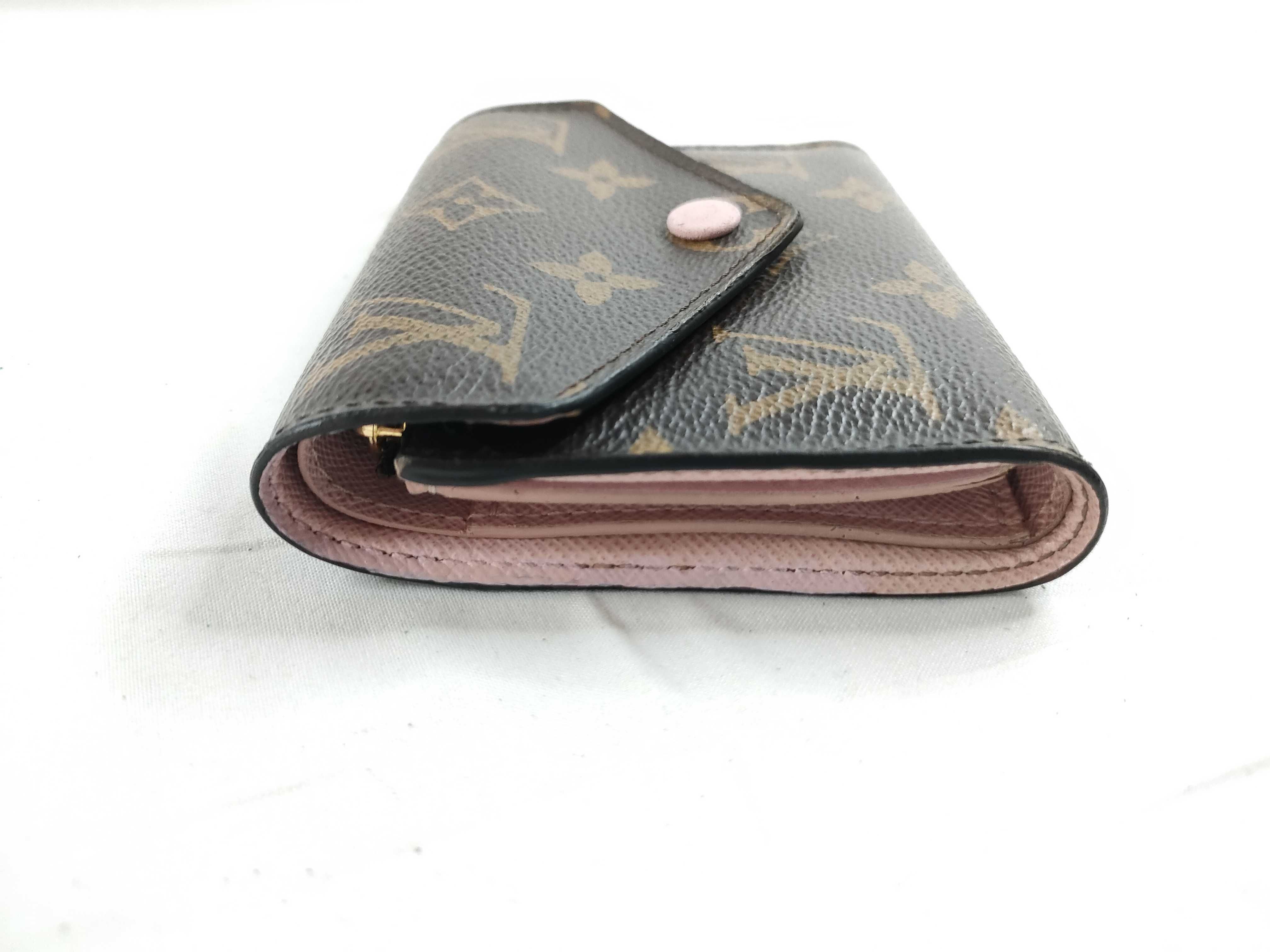 Monogram Louis Vuitton Victorine Rose Ballerine Wallet — view 5