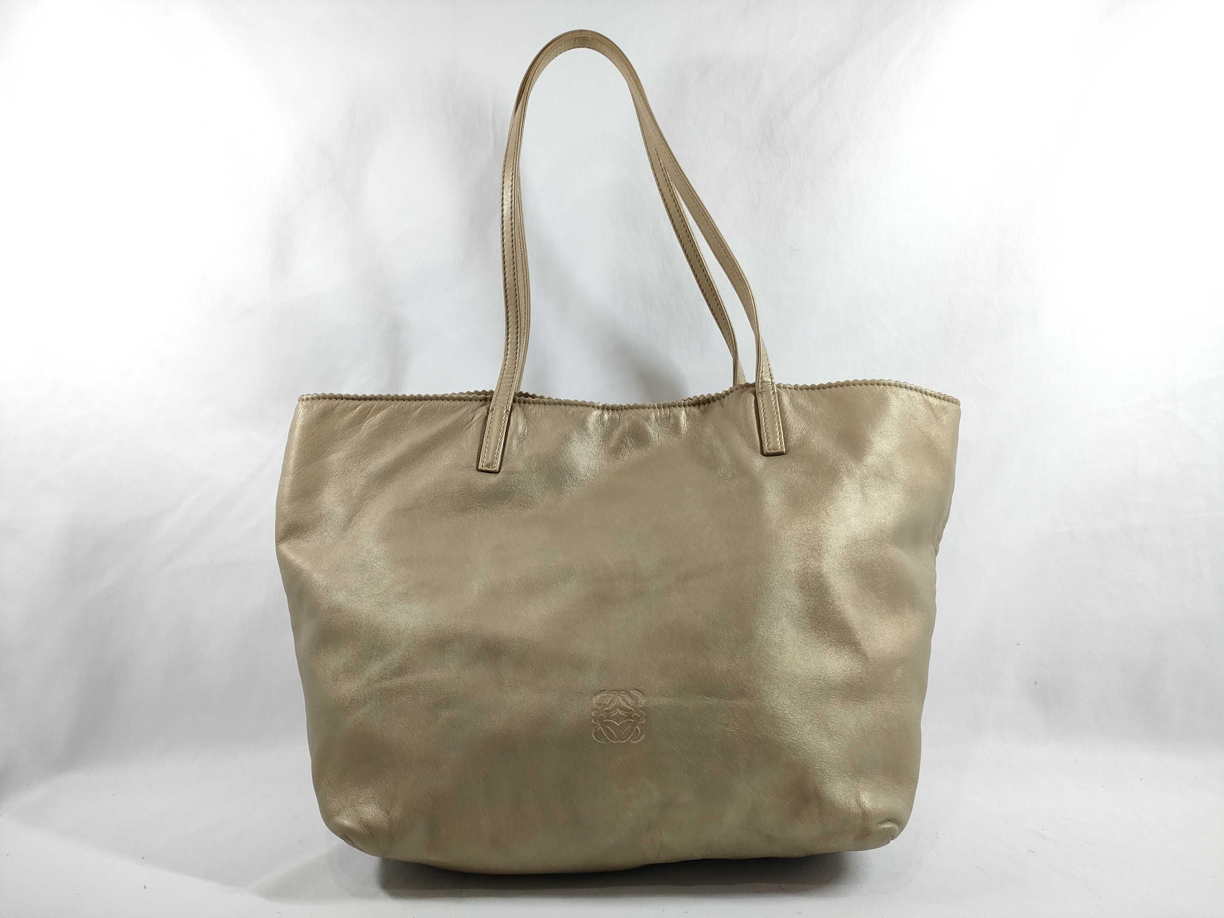Nappa Leather Tote Bag Handbag