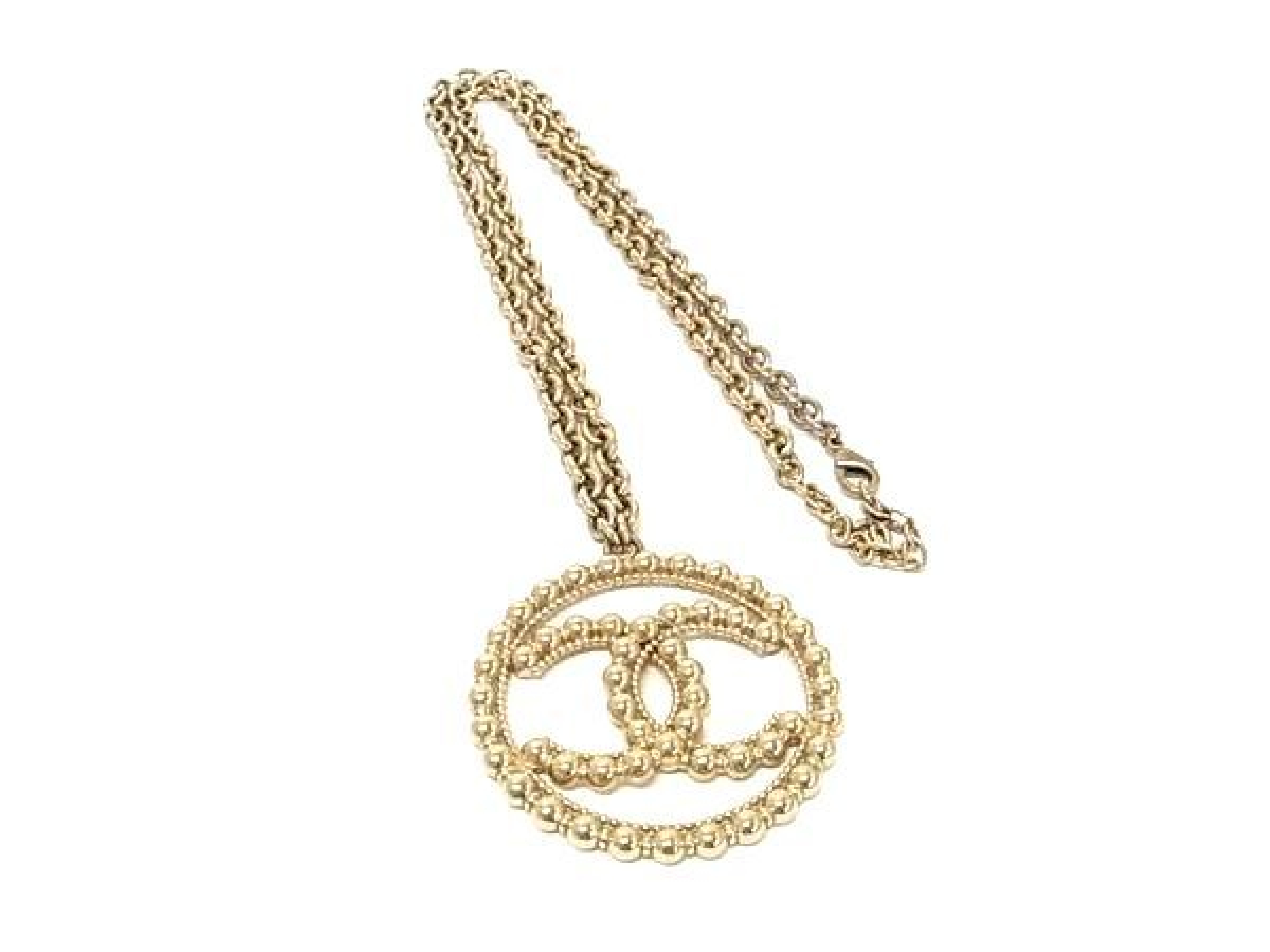 Coco Mark L22C Necklace Pendant Choker Accessory for Women Gold Tone HD0284 Necklace