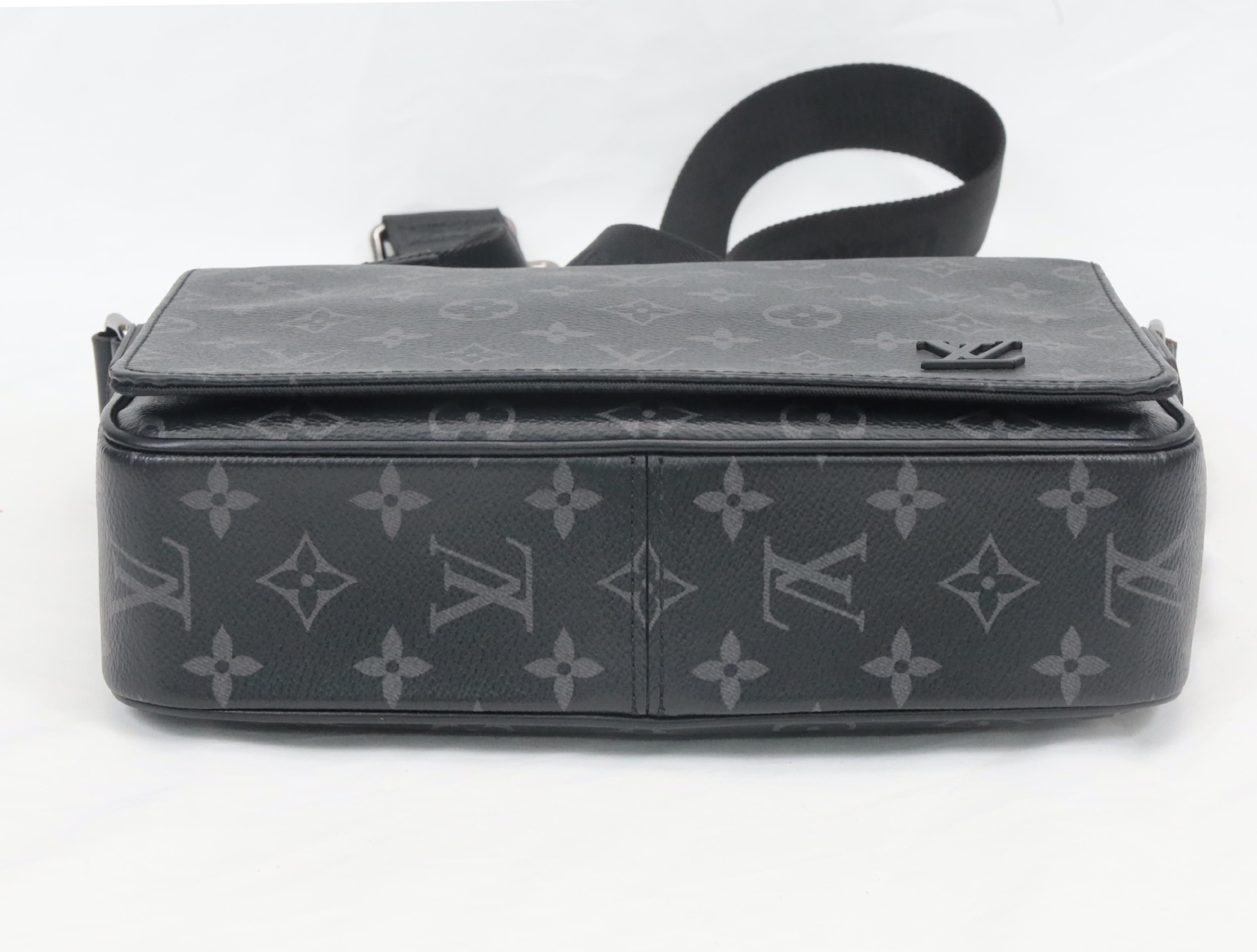 Monogram Eclipse District PM NV3 M46255 Shoulder Bag — view 3