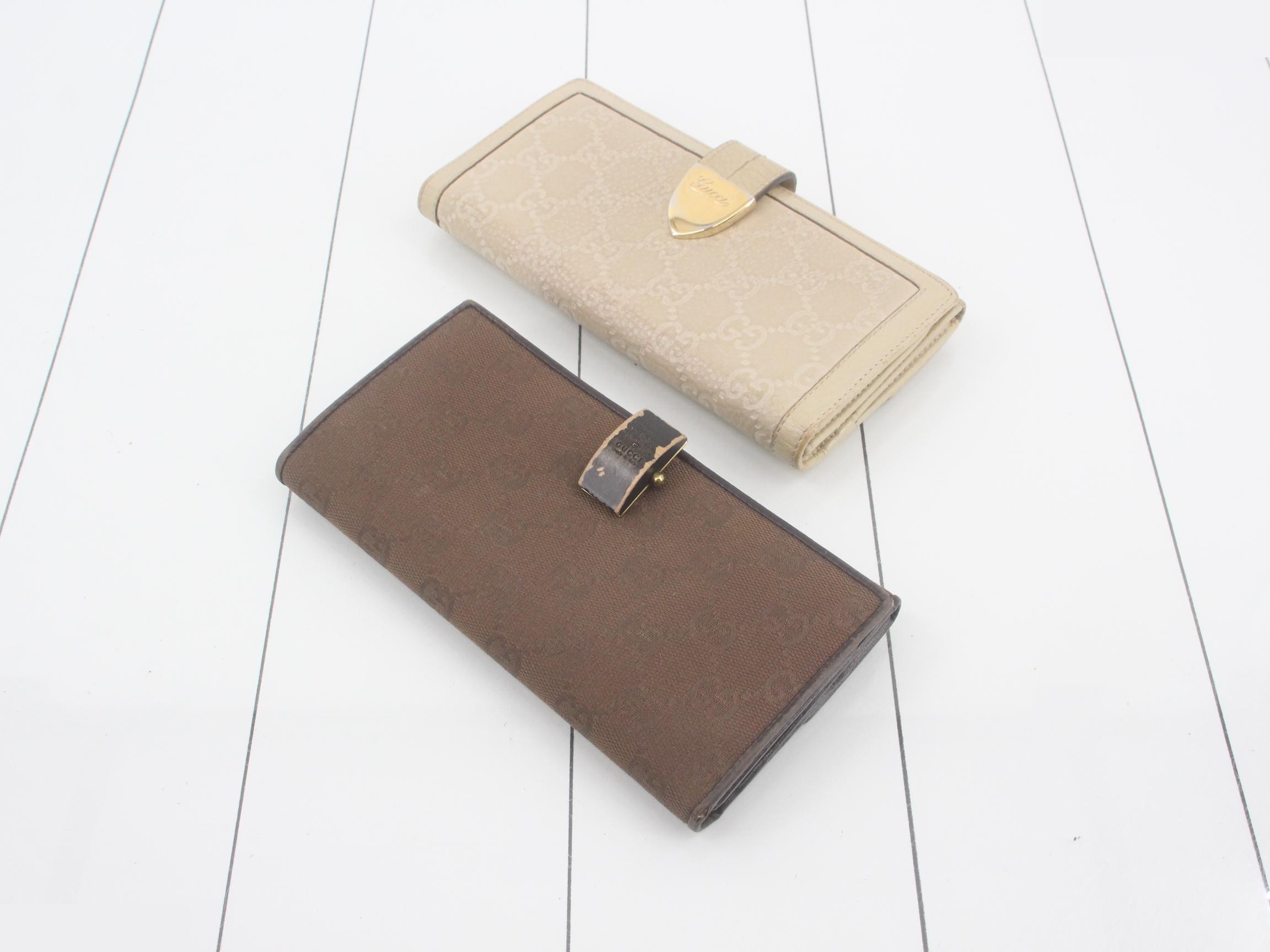 Two long wallets