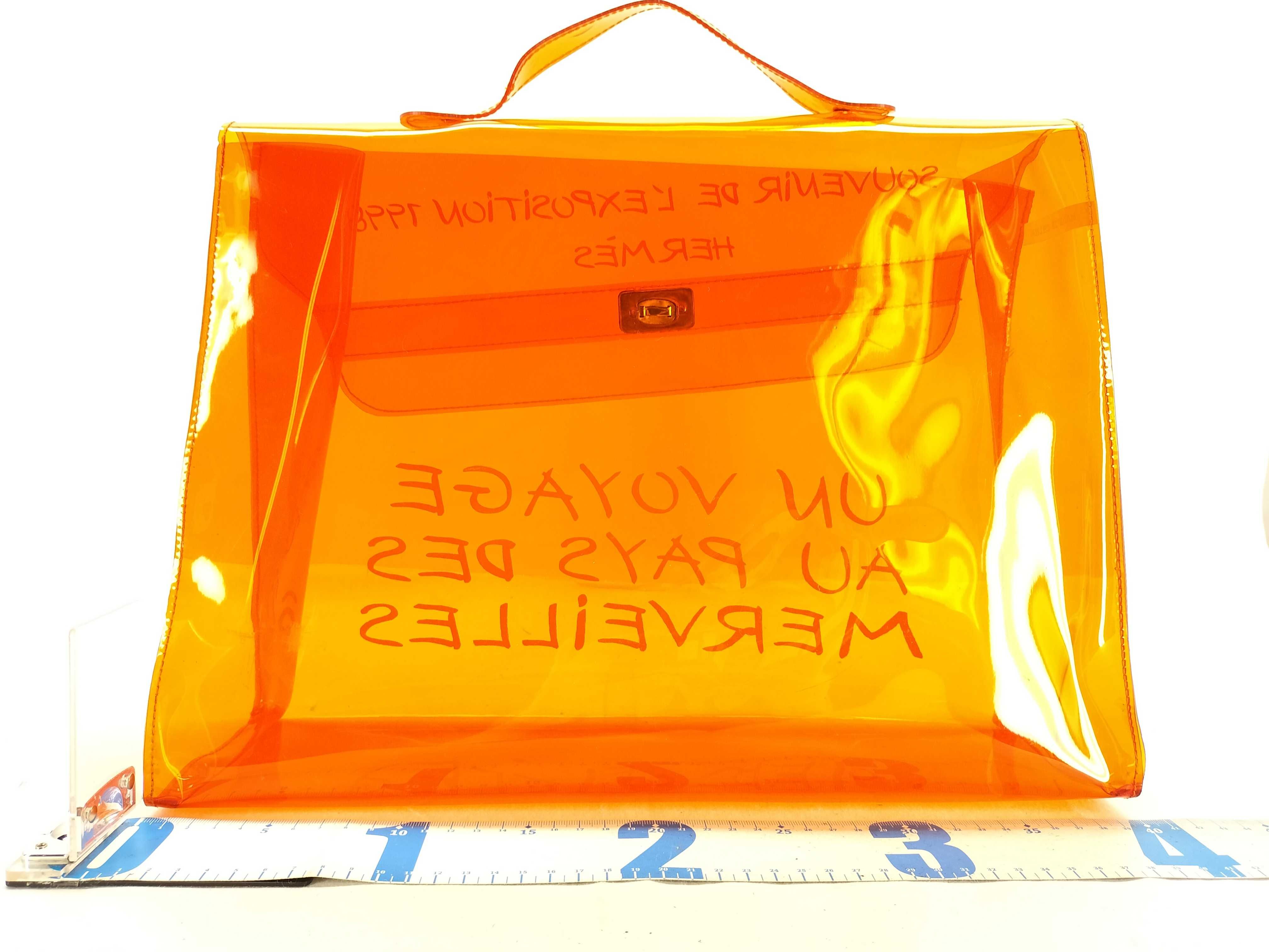 Vinyl Kelly Orange Handbag — view 2