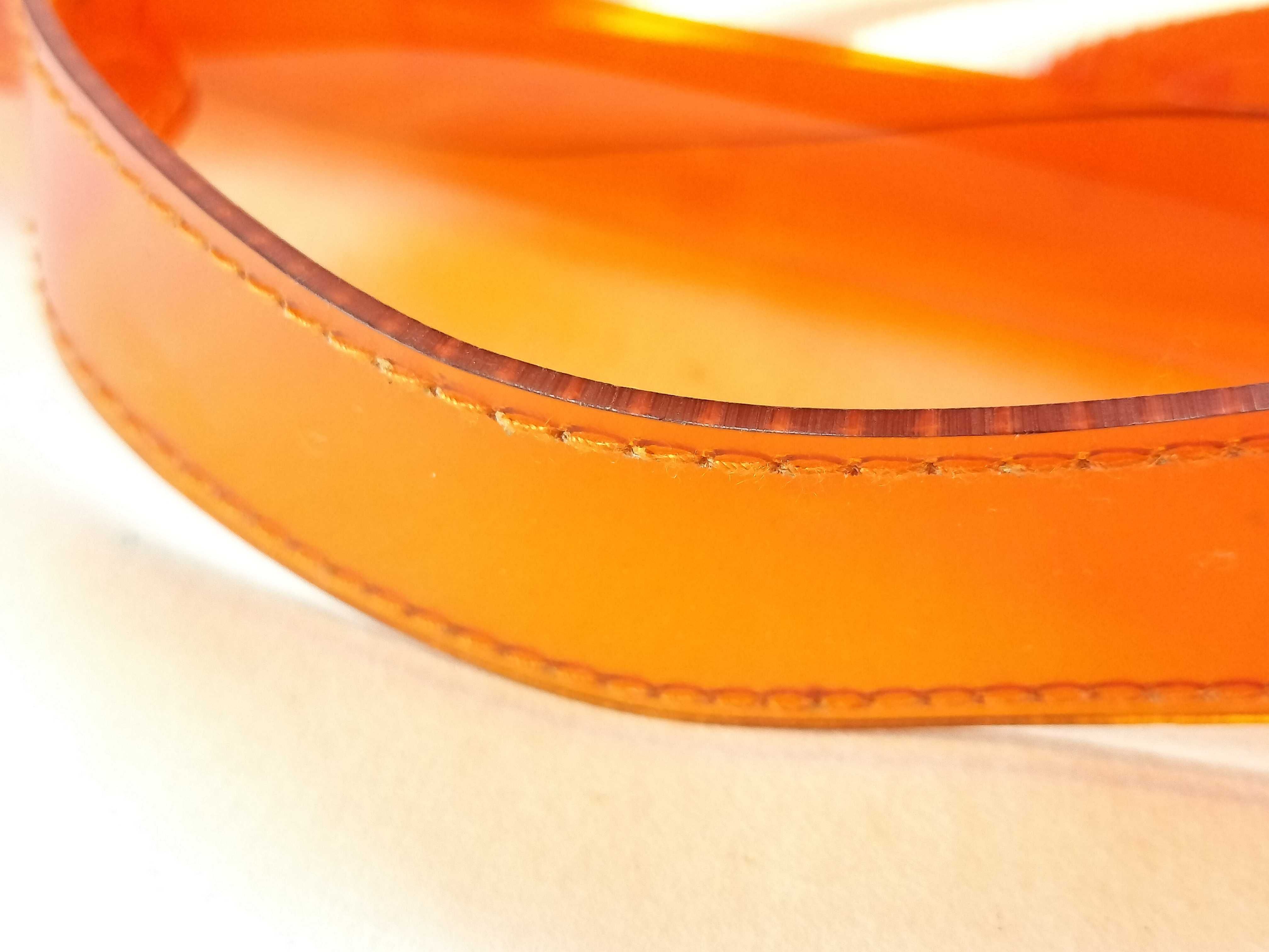 Vinyl Kelly Orange Handbag — view 4