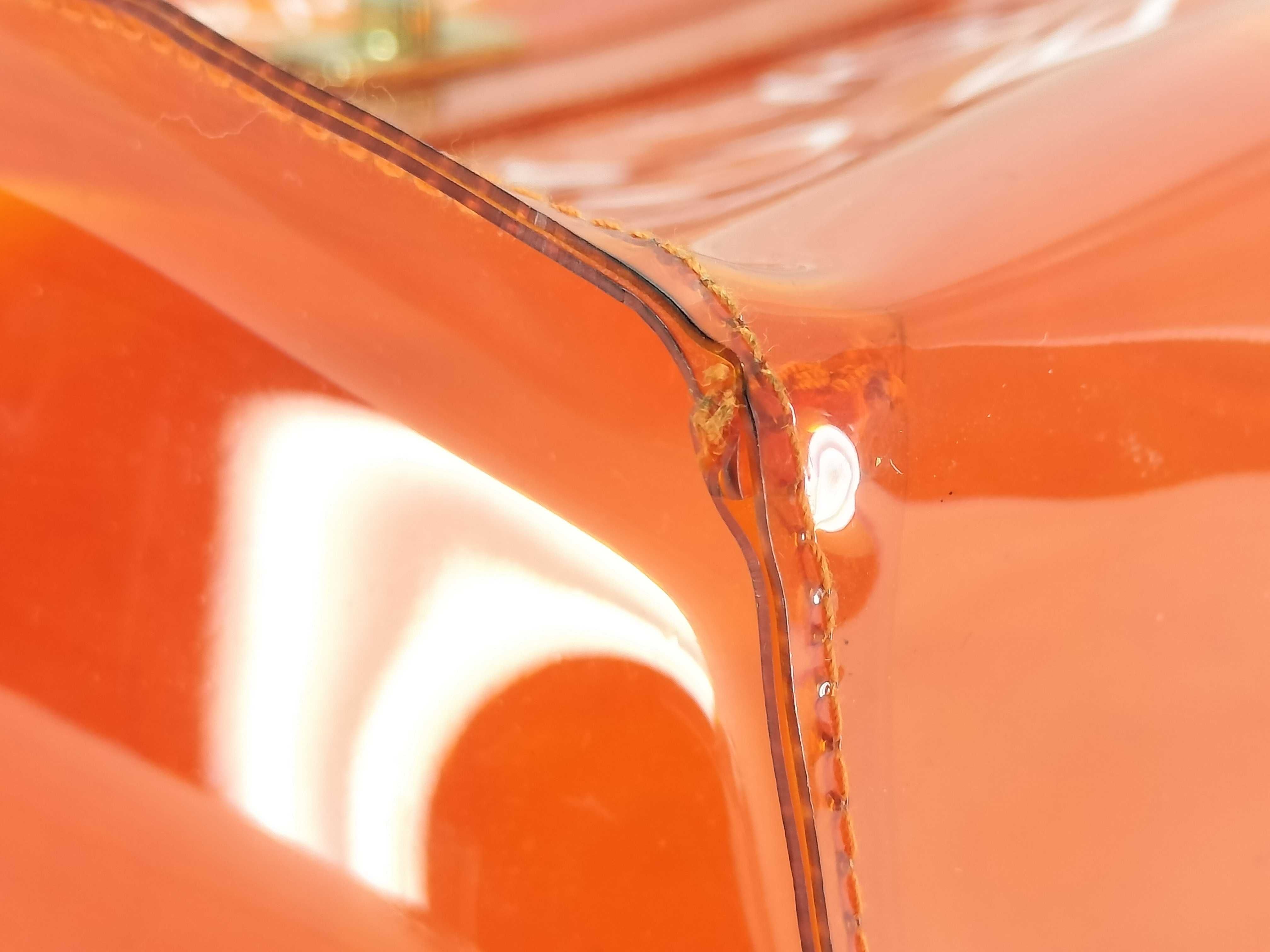 Vinyl Kelly Orange Handbag — view 6
