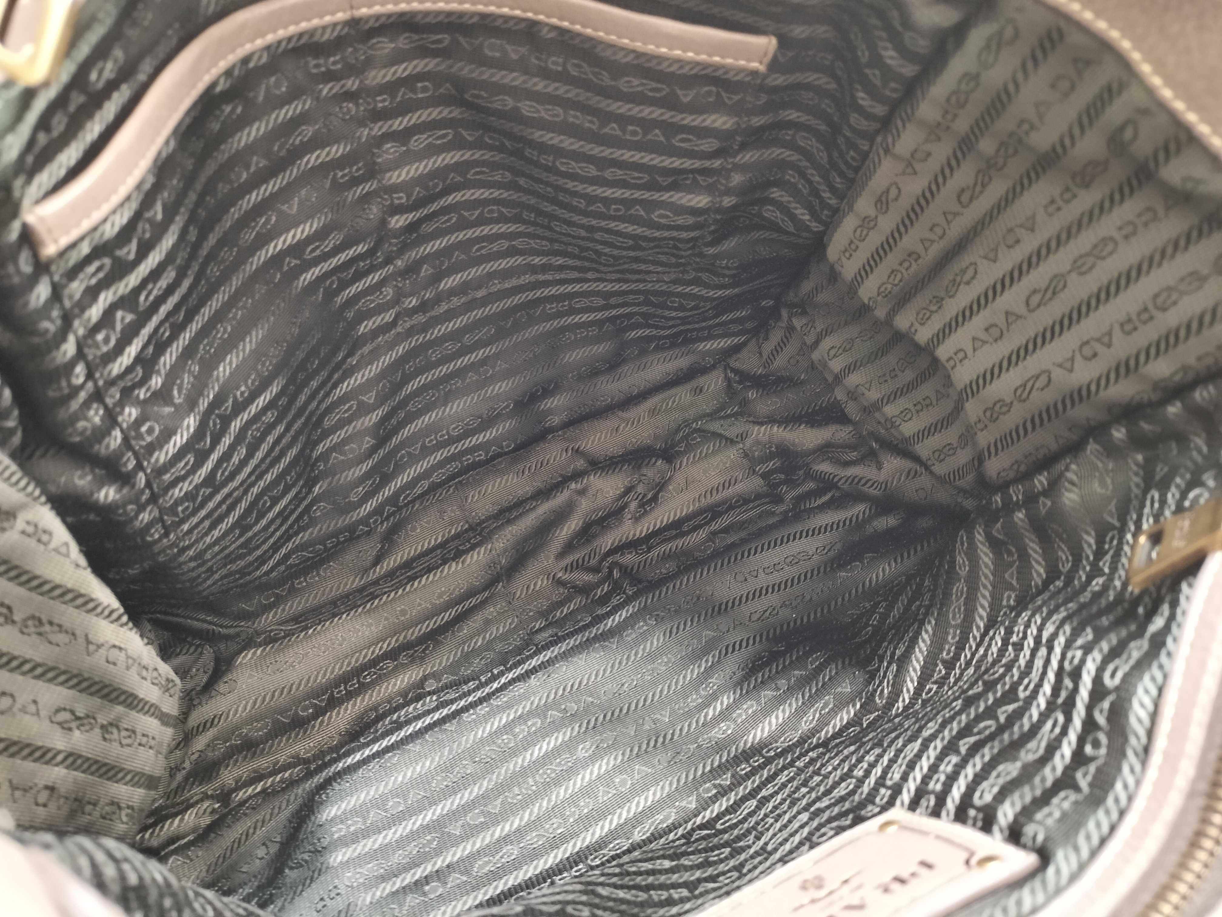 Cergo Gold Logo Tote Shoulder Bag 2-Way Gray BR4739 Tote Bag — view 10
