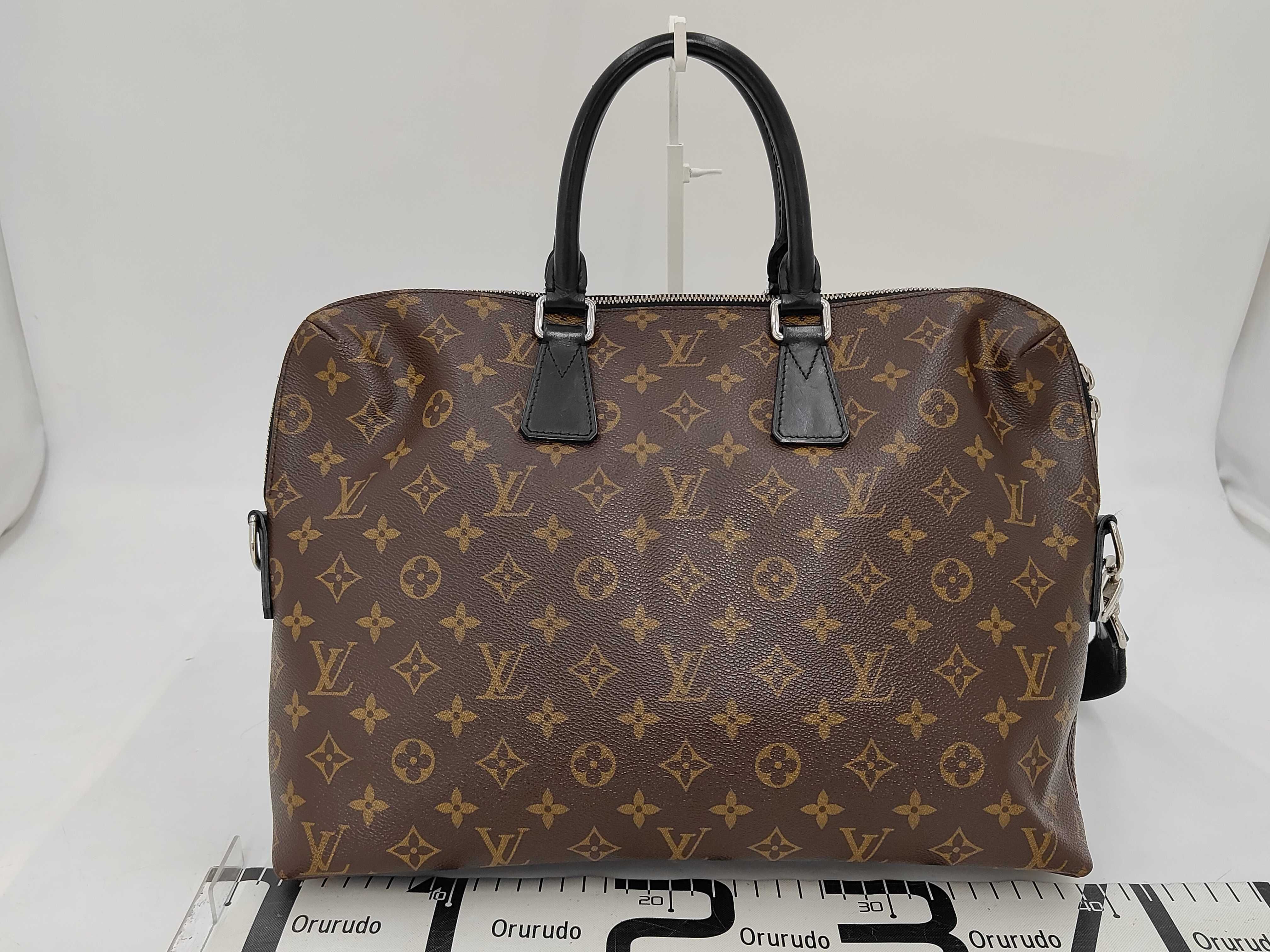 Monogram Louis Vuitton Portedocument Medium Handbag — view 2