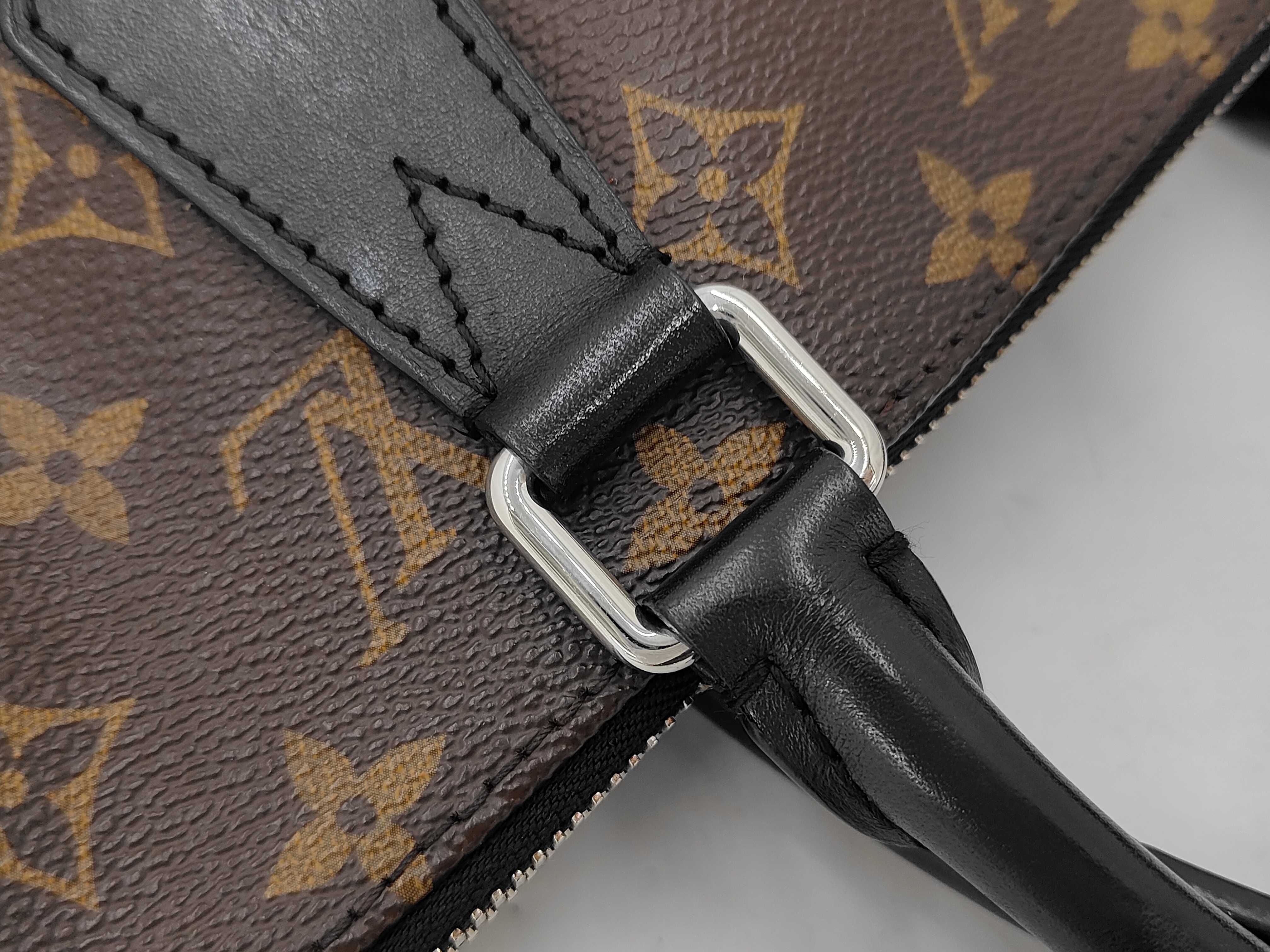 Monogram Louis Vuitton Portedocument Medium Handbag — view 7
