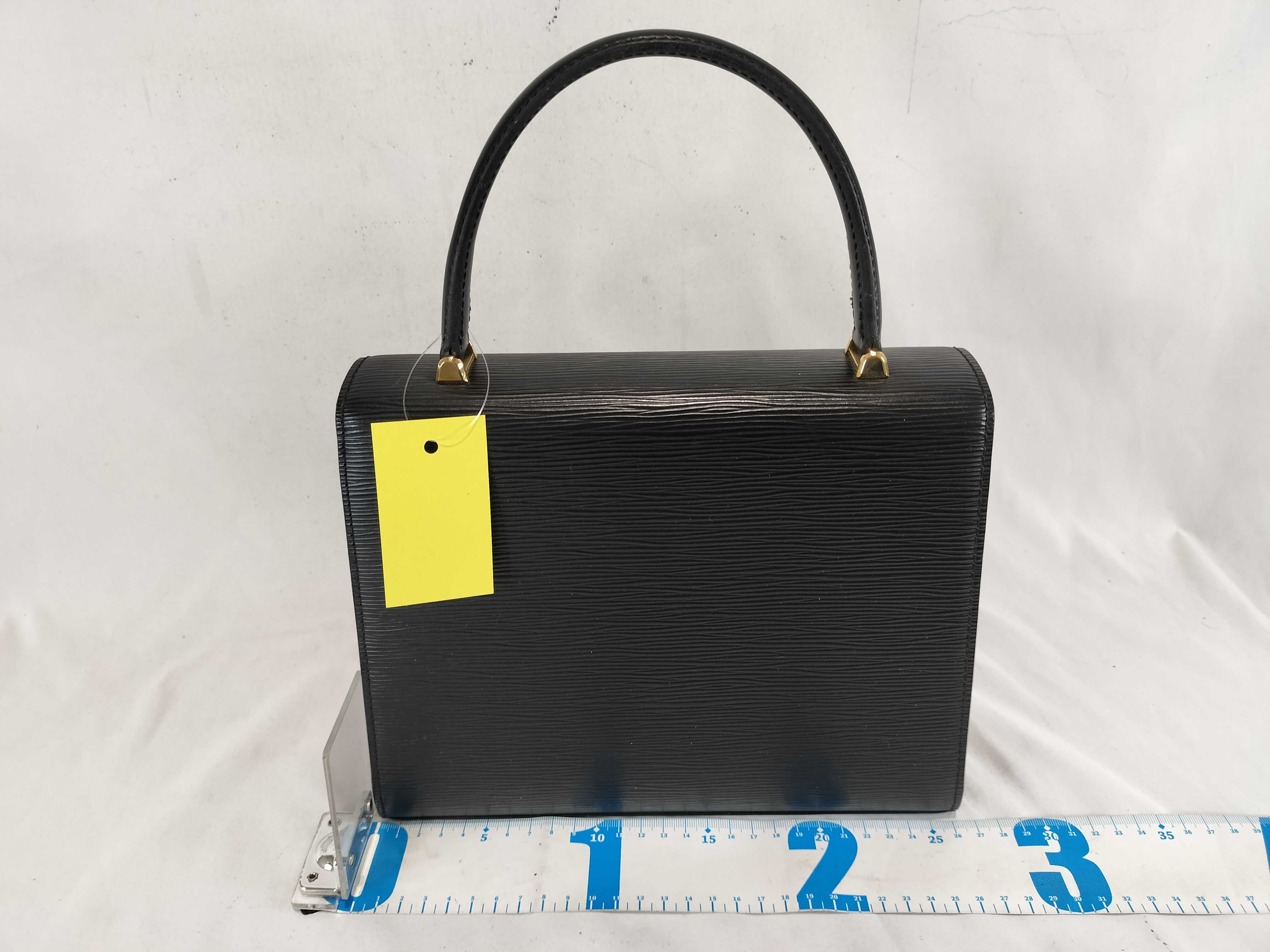 Epi Malzerbes Noir Handbag — view 4