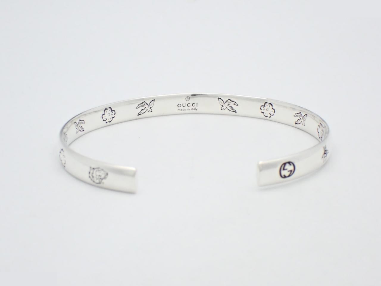 Blind for Love Bangle, 925 Sterling Silver, 12.4g, Wrist circumference approx. 17.5cm — view 2