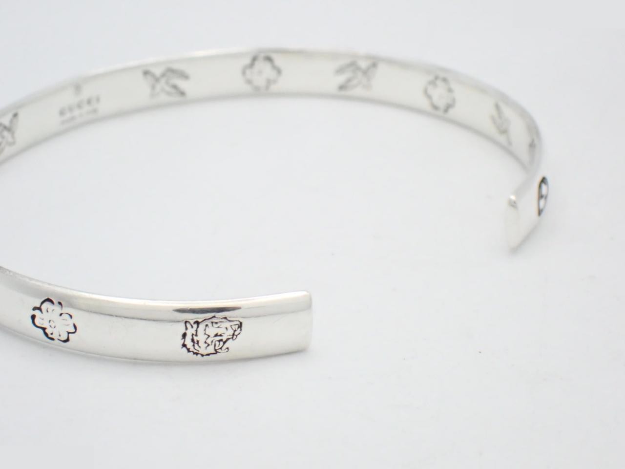 Blind for Love Bangle, 925 Sterling Silver, 12.4g, Wrist circumference approx. 17.5cm — view 3