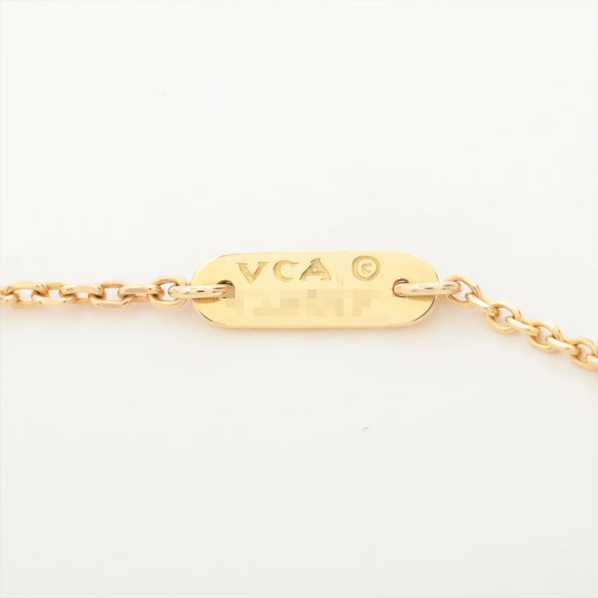 Fleurette Diamond Necklace, 750 (Yellow Gold), 6.7g, CL8917. Features: loose clasp, — view 5