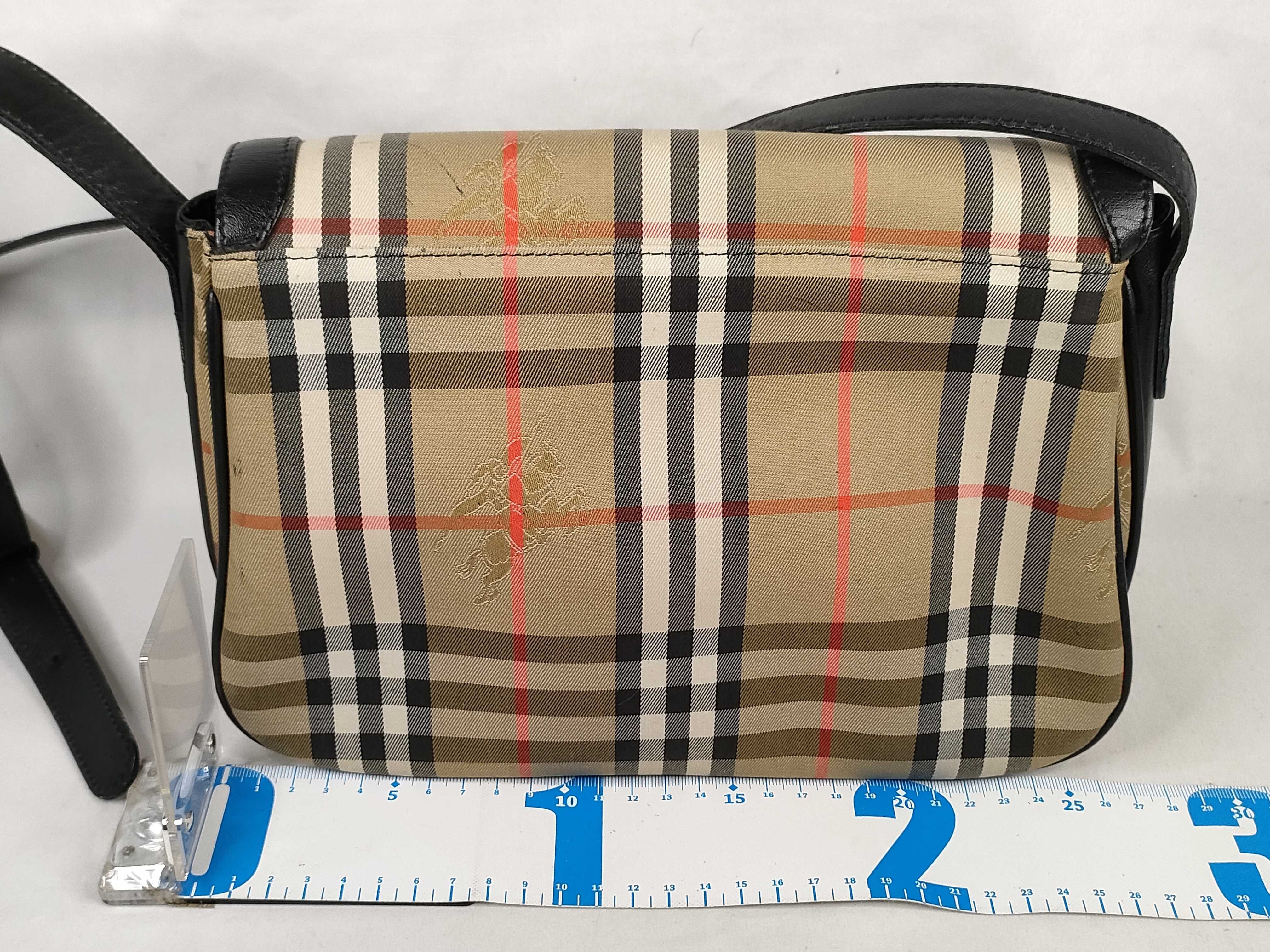 Nova Check Shadow Horse Shoulder Bag — view 2
