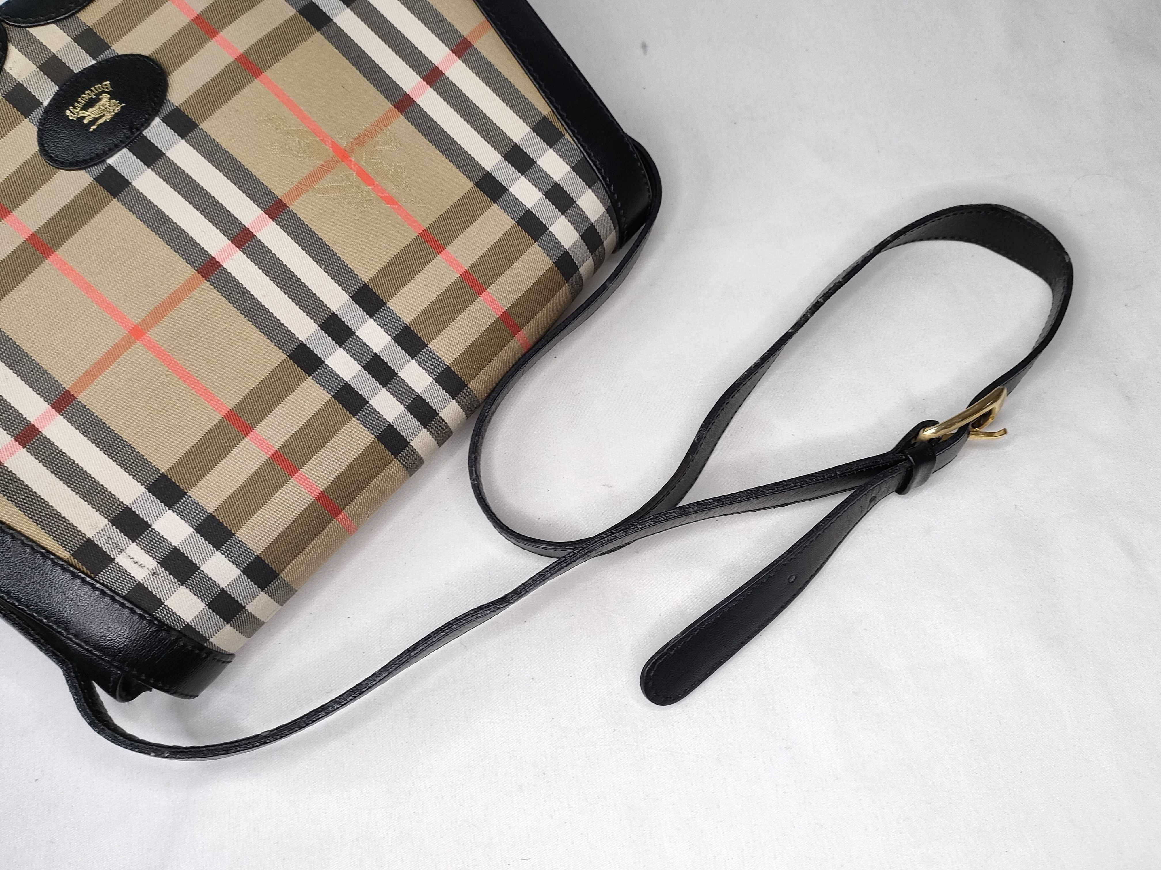 Nova Check Shadow Horse Shoulder Bag — view 3