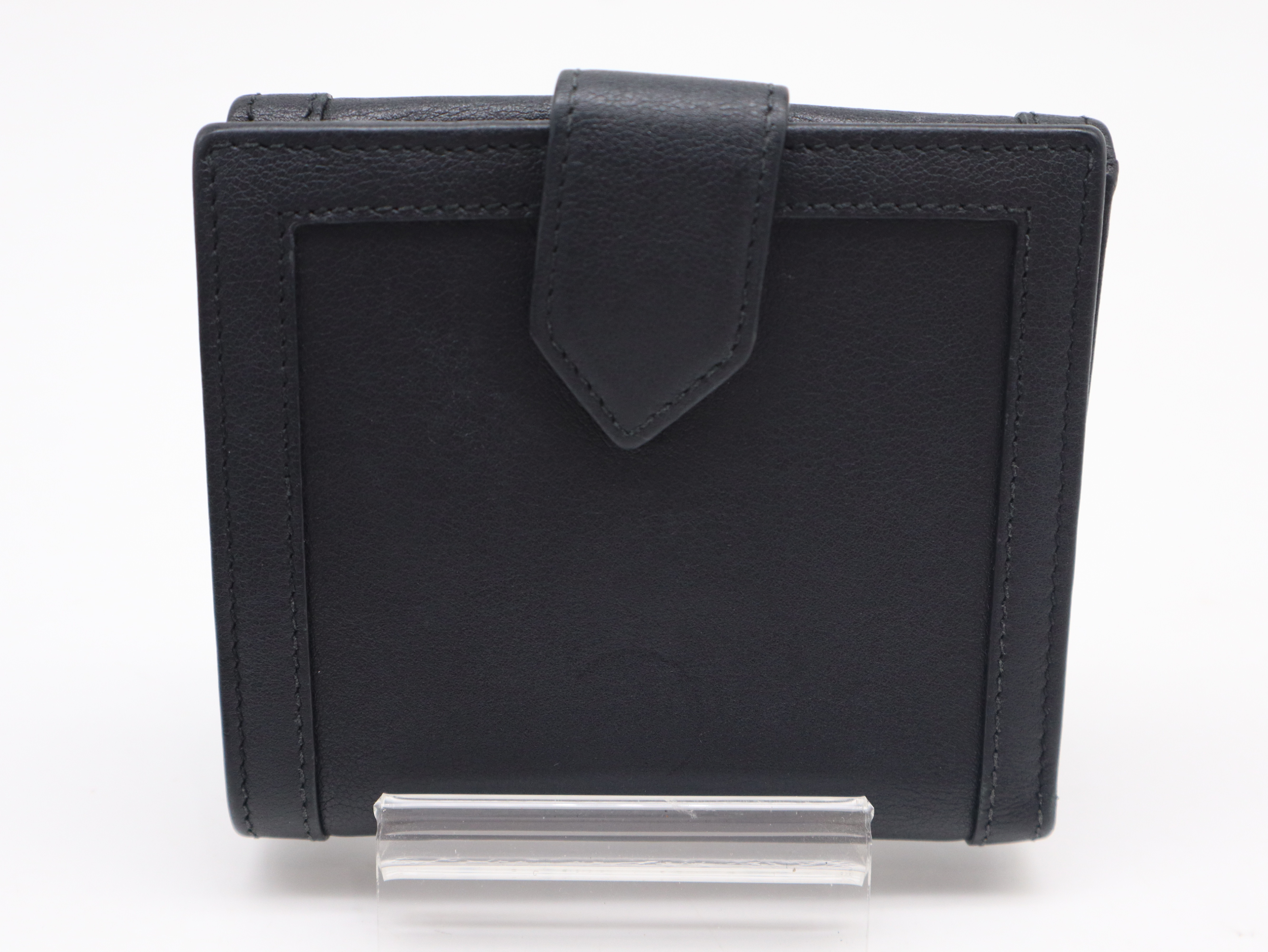 Bi-fold Wallet, Leather, Black — view 2