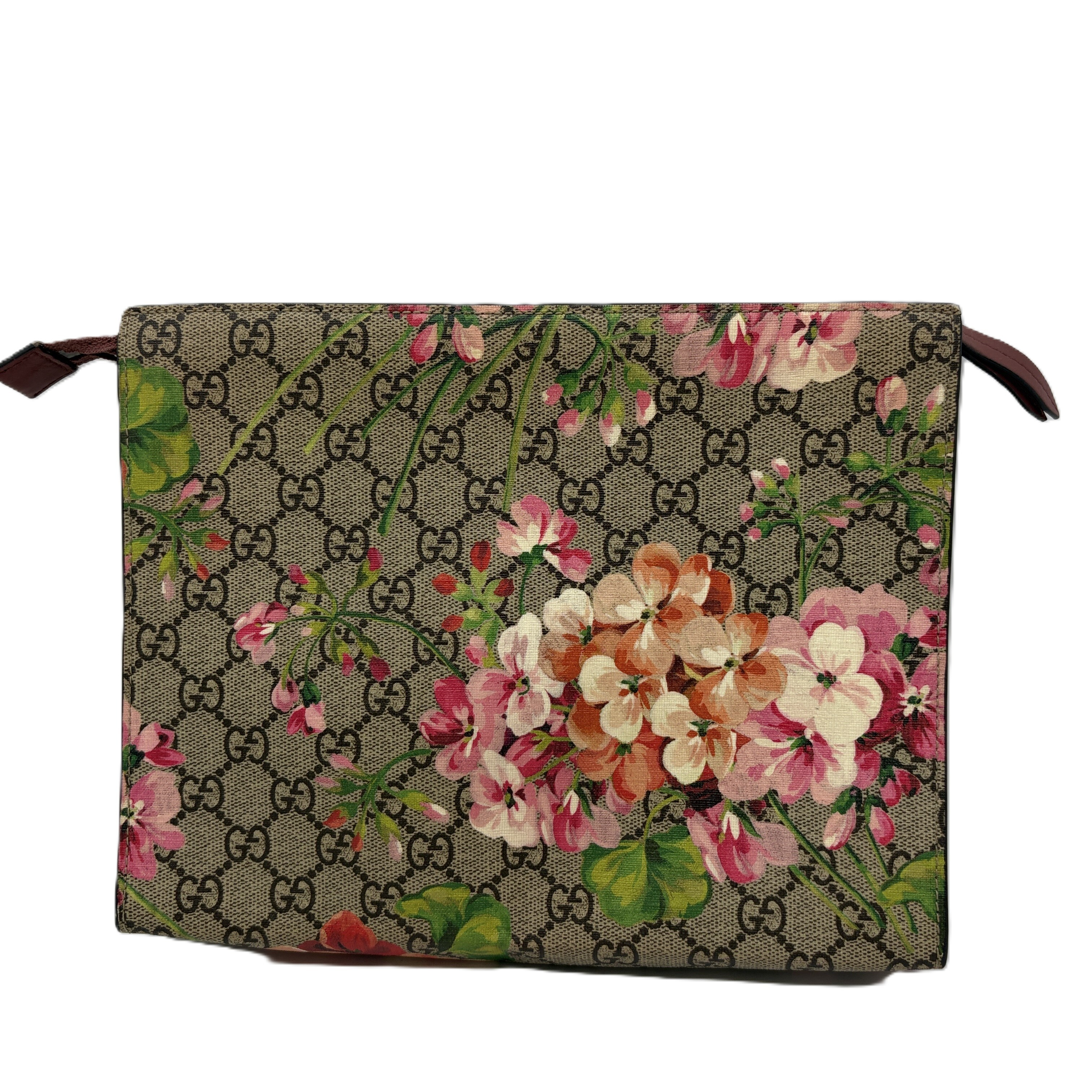 GG Supreme Floral Clutch Bag — view 2