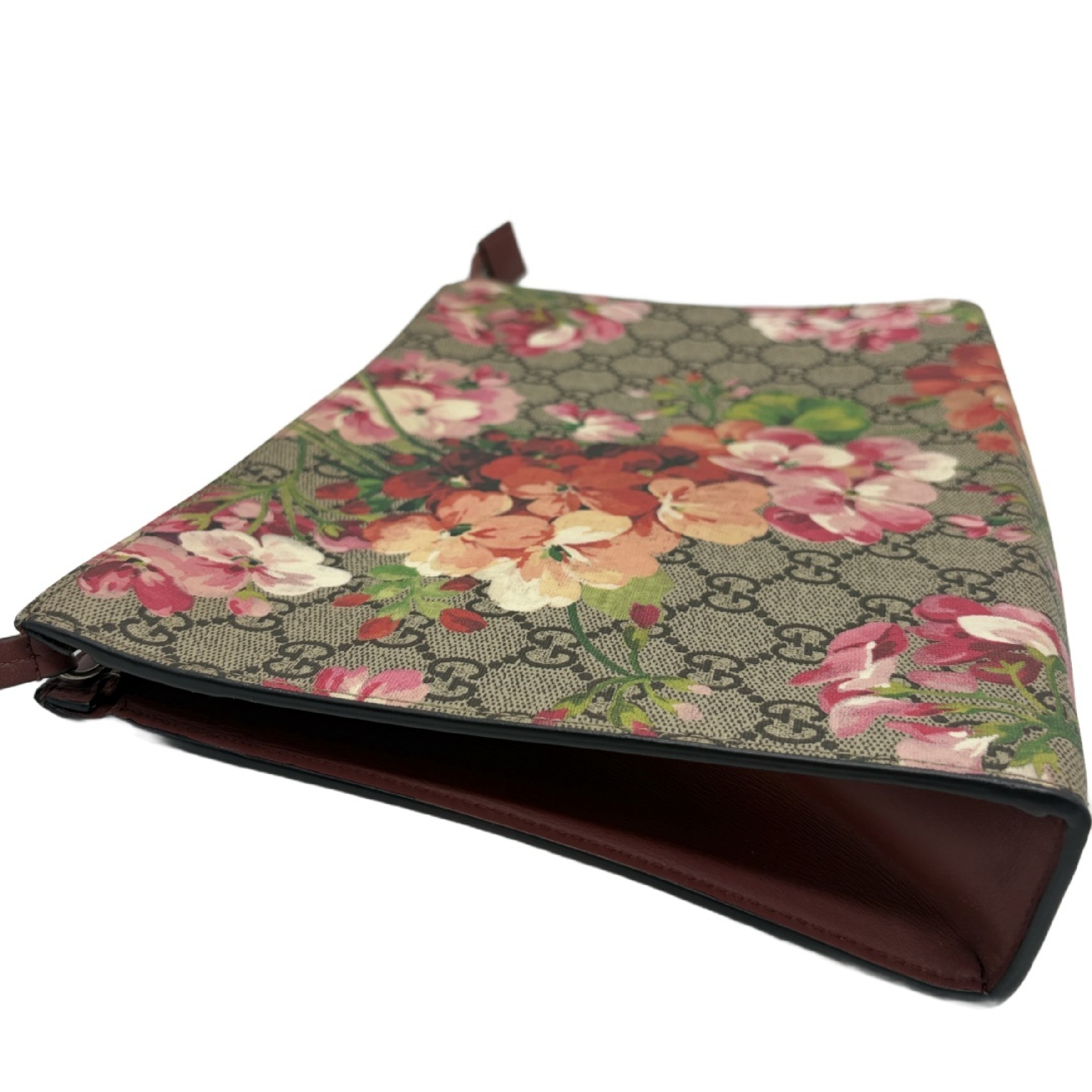 GG Supreme Floral Clutch Bag — view 3