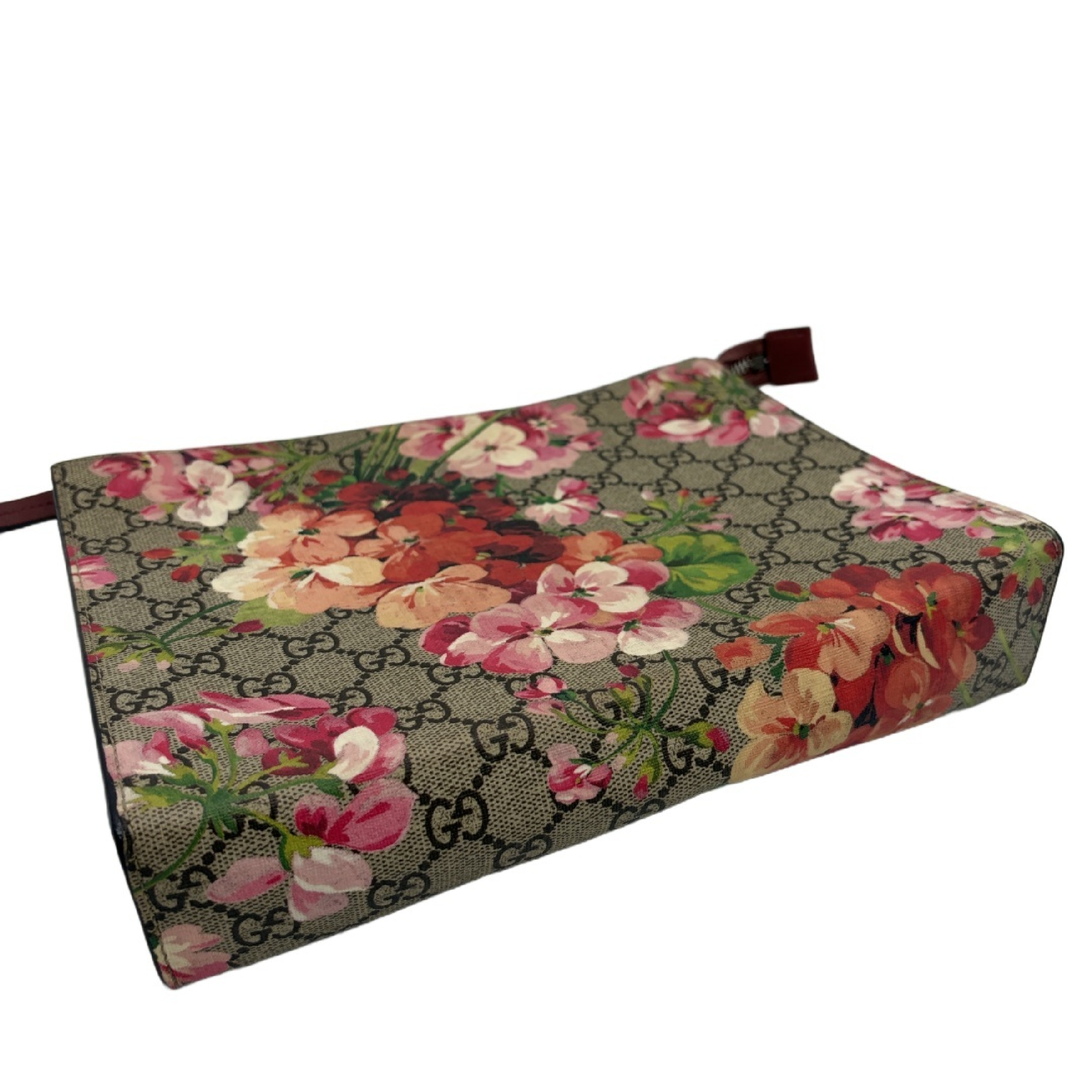 GG Supreme Floral Clutch Bag — view 5