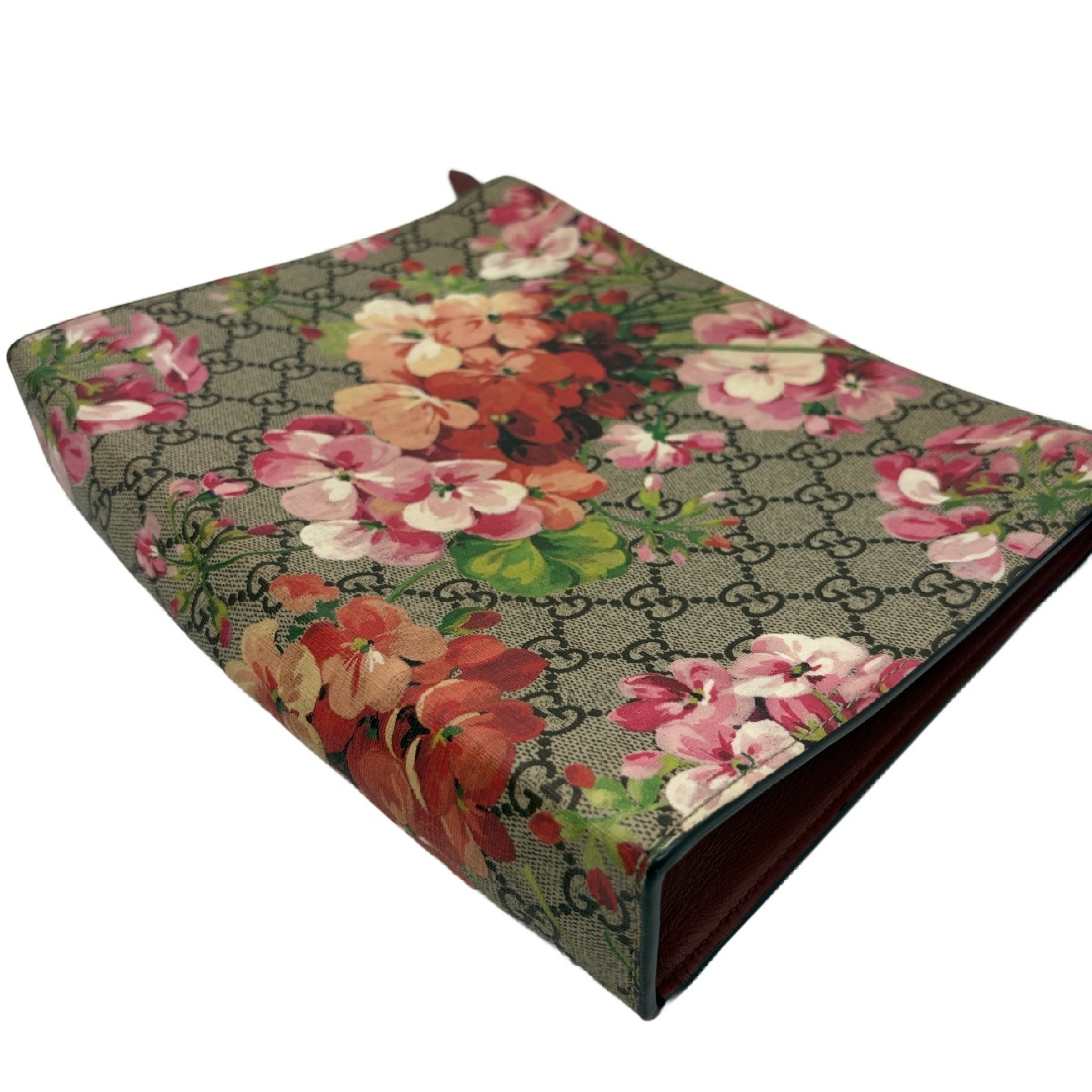 GG Supreme Floral Clutch Bag — view 6