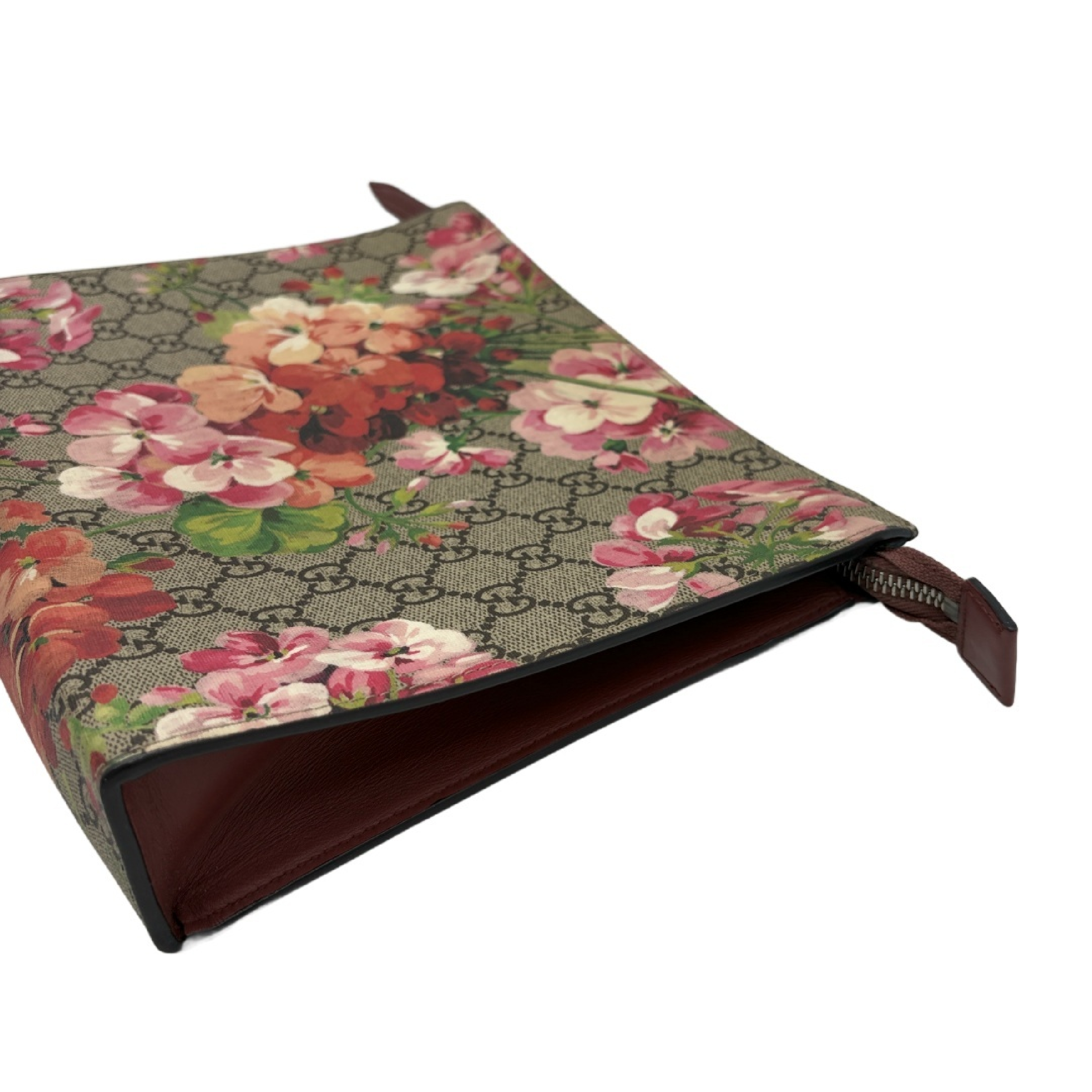 GG Supreme Floral Clutch Bag — view 7