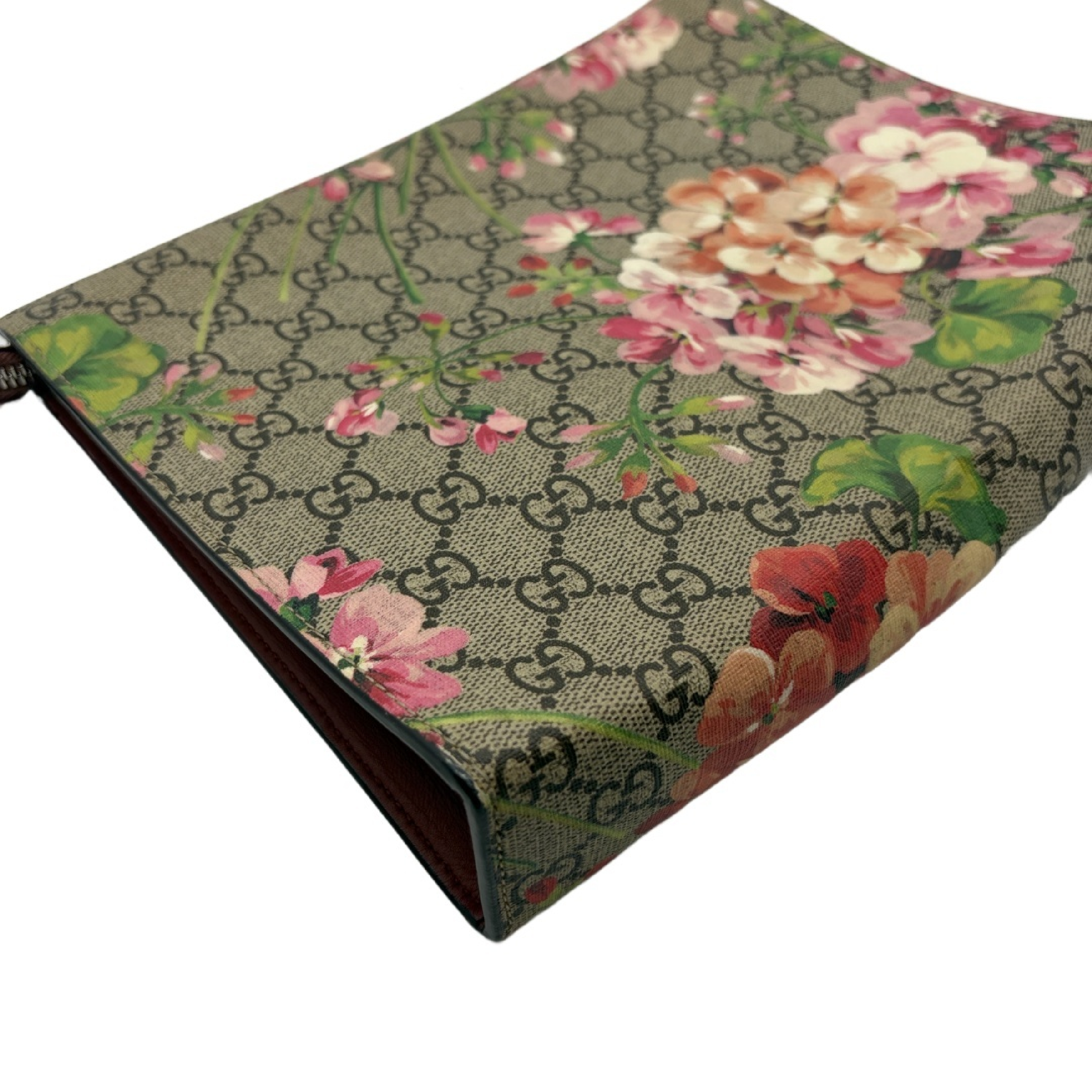 GG Supreme Floral Clutch Bag — view 8