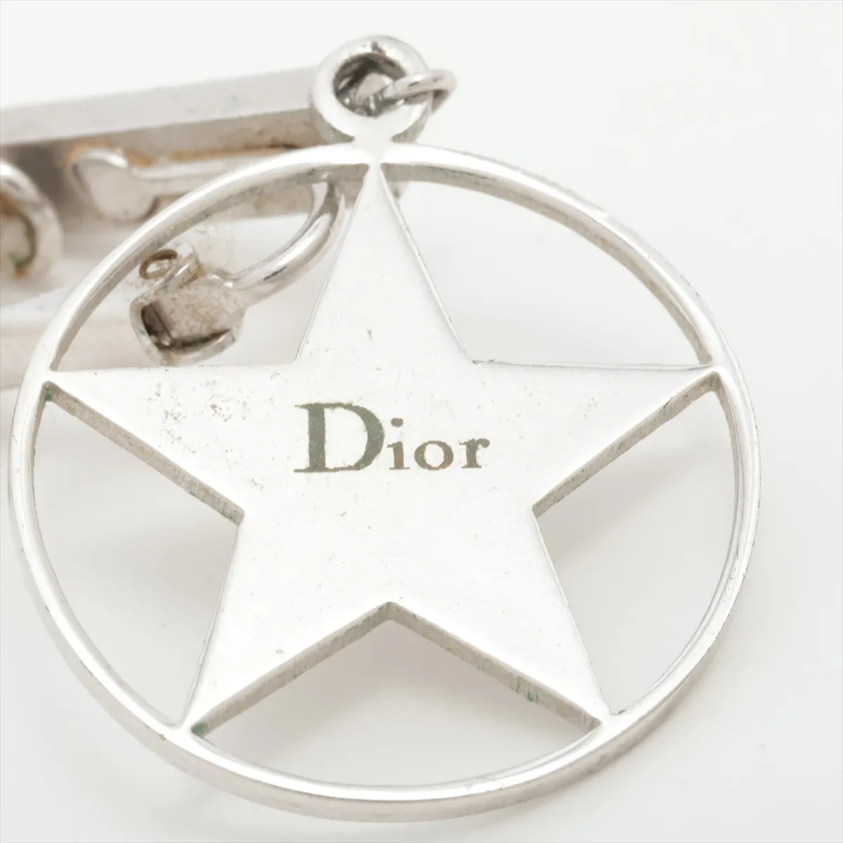 Logo Earrings (Pair) Metal Silver — view 5