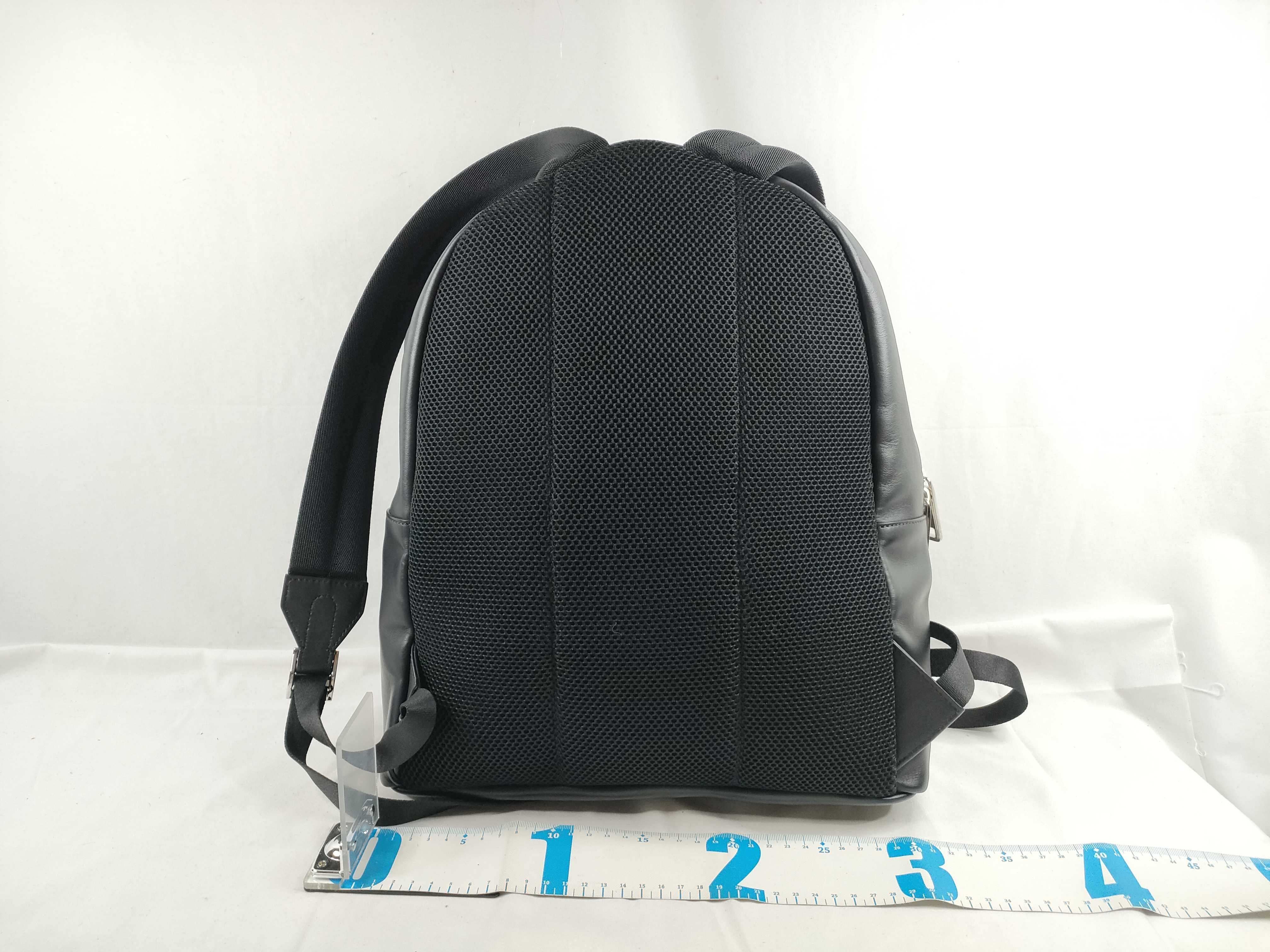 Leather Fisheye Logo Backpack 7VZ042 — view 2