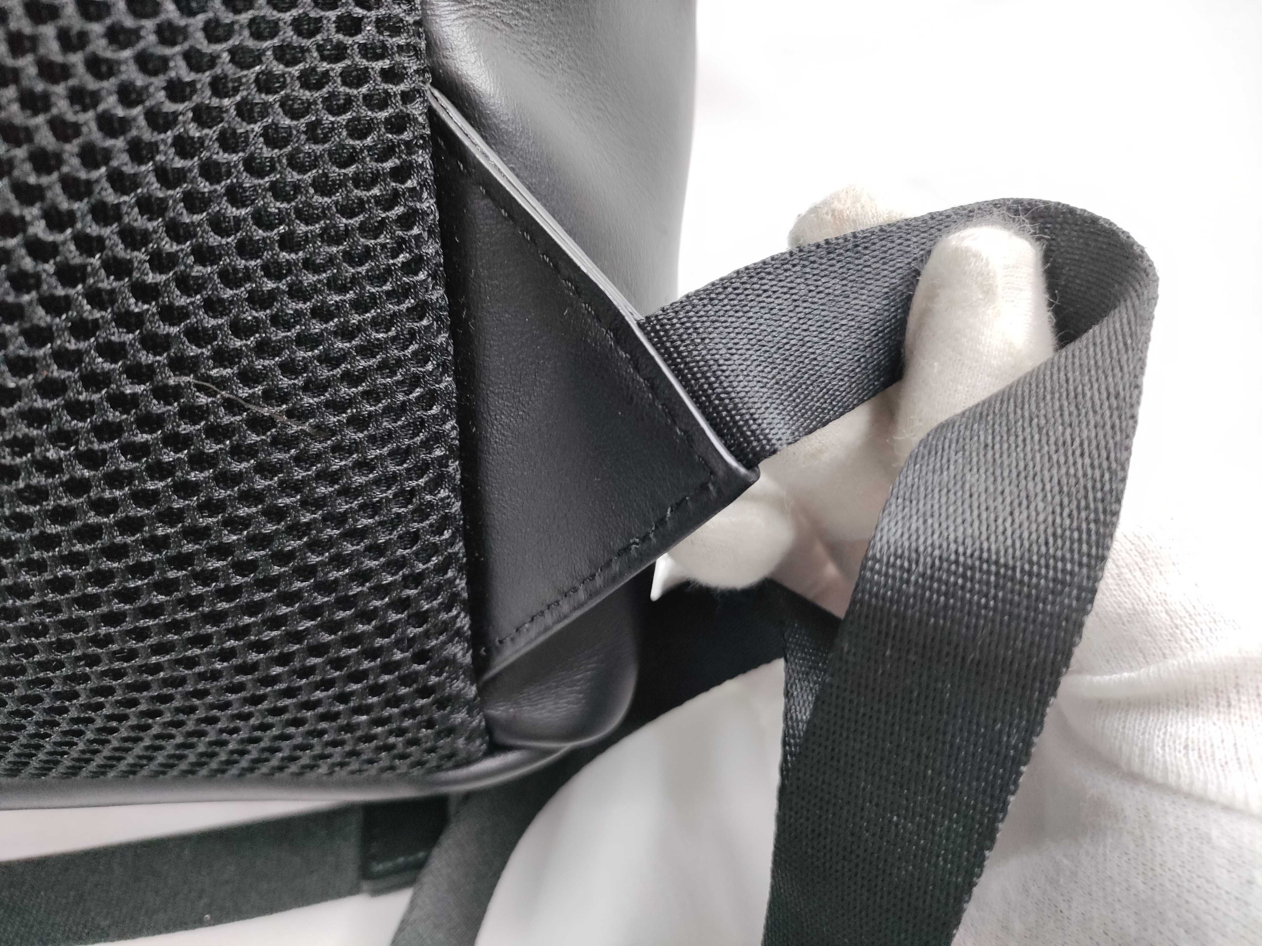 Leather Fisheye Logo Backpack 7VZ042 — view 8