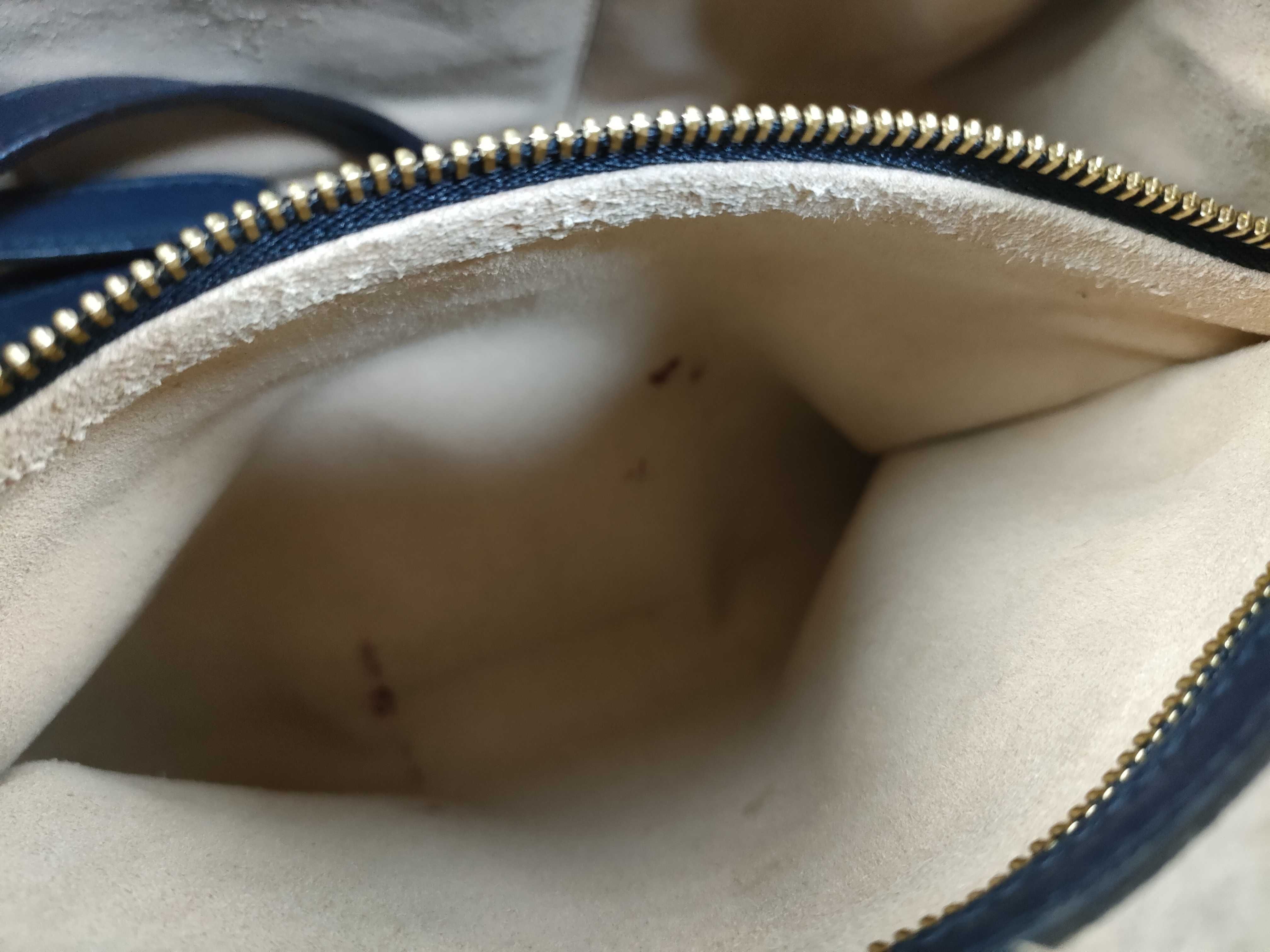 ID- GG Boston 26 Canvas Navy Handbag GHW 658572-2067 Handbag — view 15