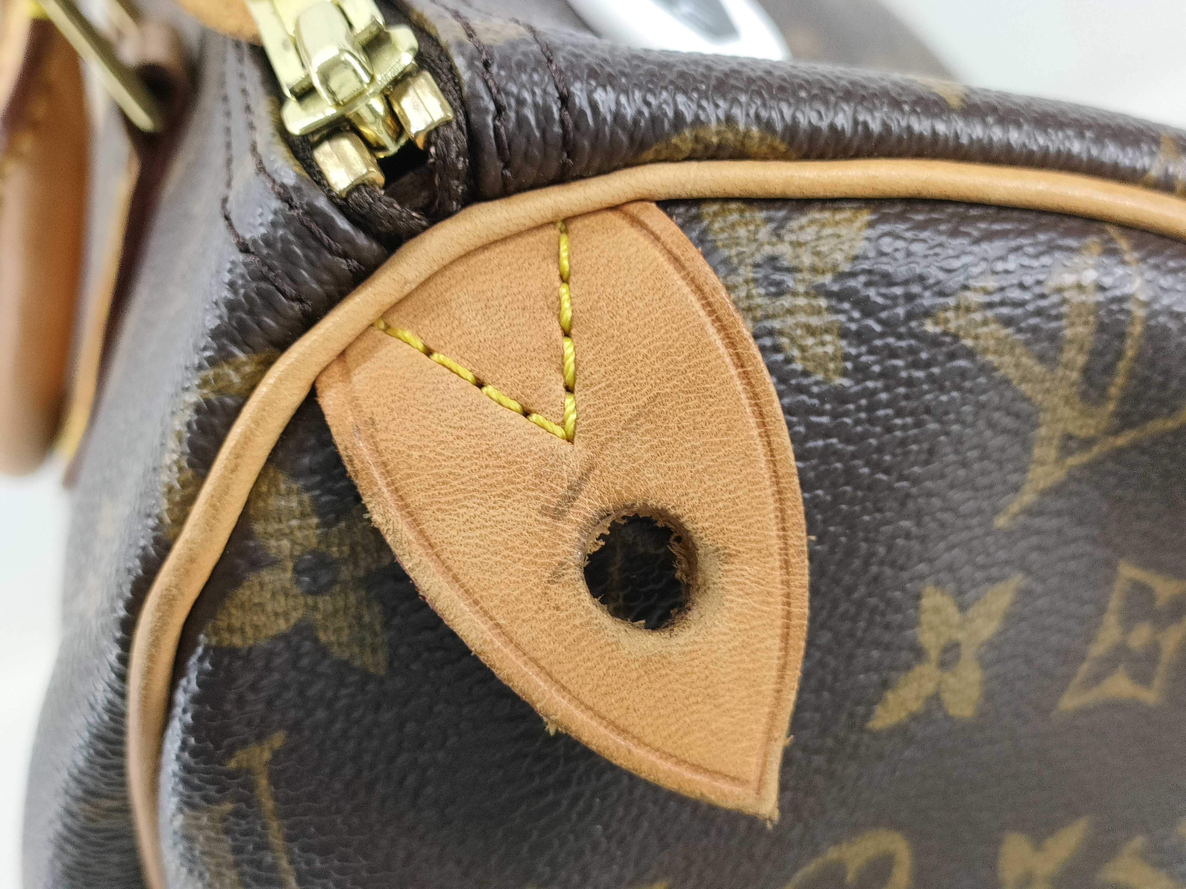 Monogram Speedy 30 M41524 TH0093 Boston Bag — view 14